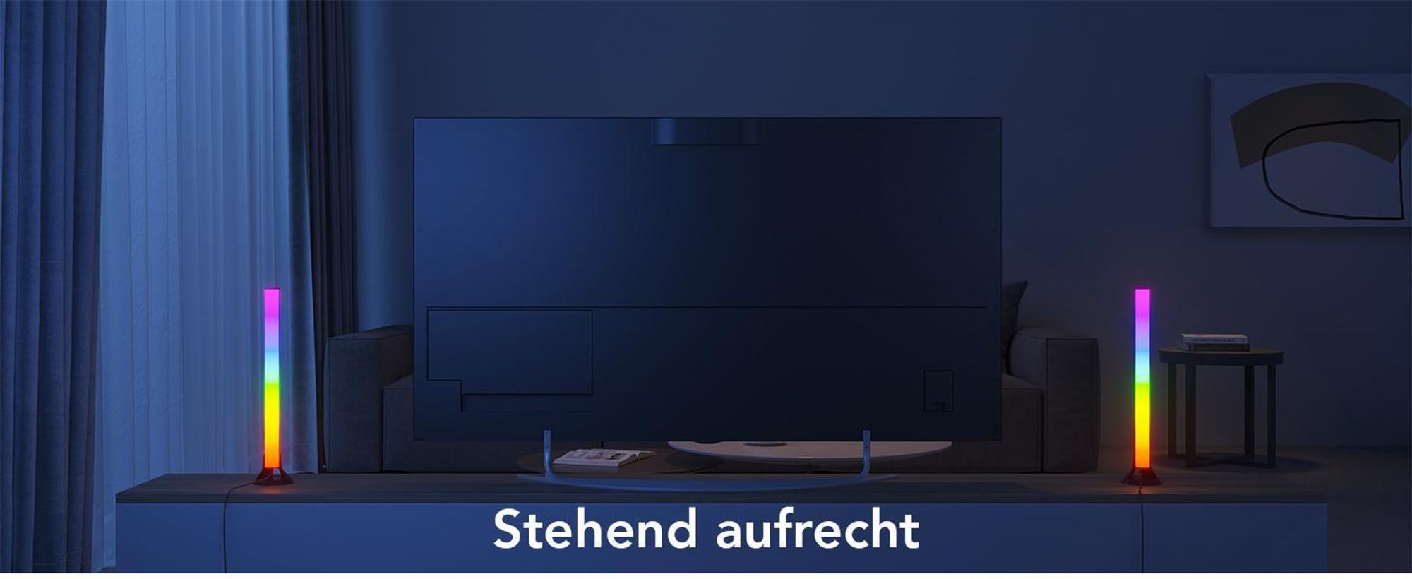 Govee RGBIC LED Lightbar, TV Hintergrundbeleuchtung für 45-70 Zoll