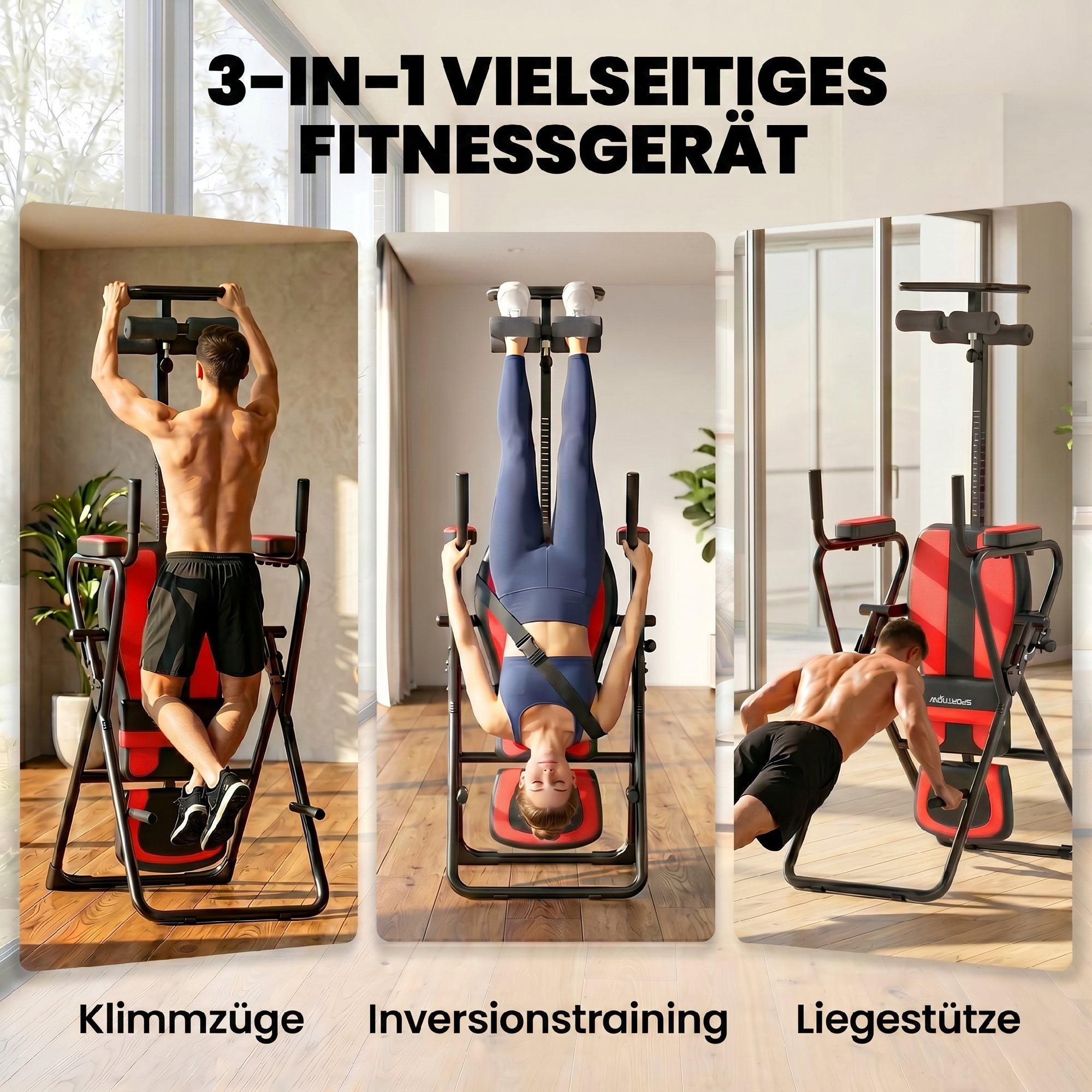 Rückentraining Gerät Stahl