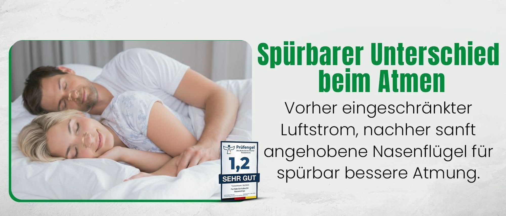Perfekt-Schlafen24® 120 Stück Nasen Stripe Reduzieren Schnarchen | Natürliche Schlafpflaster für die Nacht | Hautfreundliche Schlafunterstützung