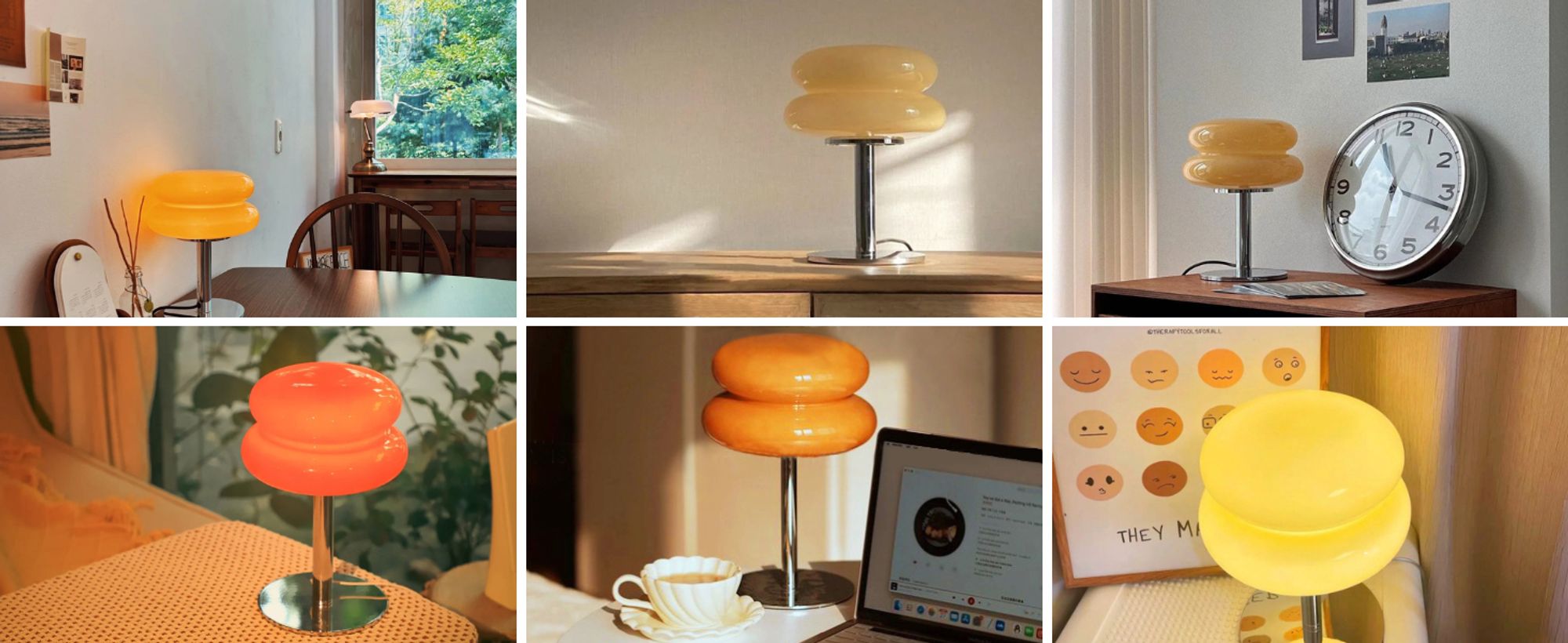 Nachttischlampen, LED Tischlampe, Dimmbare kuppelförmige Tischleuchte, 3 Lichtfarben Schreibtischlampe, Dekotischlampe, USB Nachttischlampe