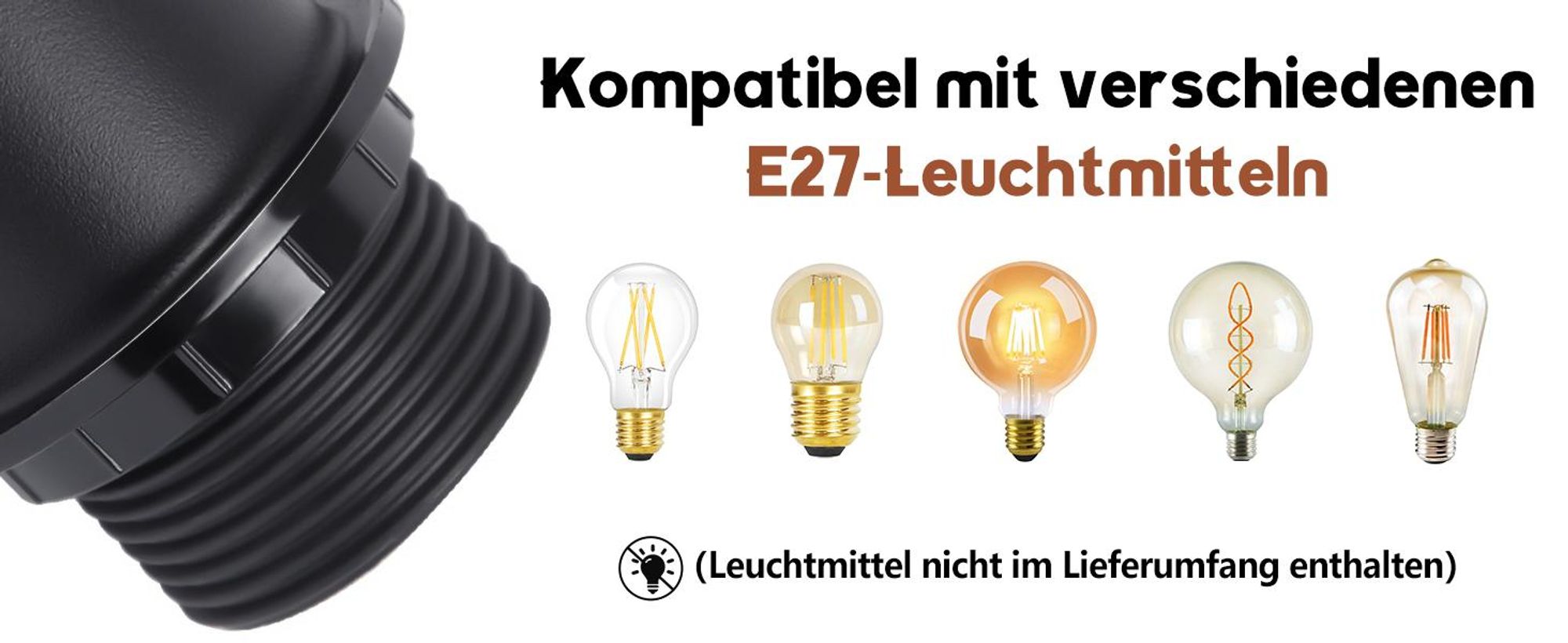 ZMH Wandlampe Schwarz Wandleuchte mit Schalter Vintage Holz Wandbeleuchtung E27 industrial Wandstrahler Metall Retro Bettlampe Ohne Leuchtmittel