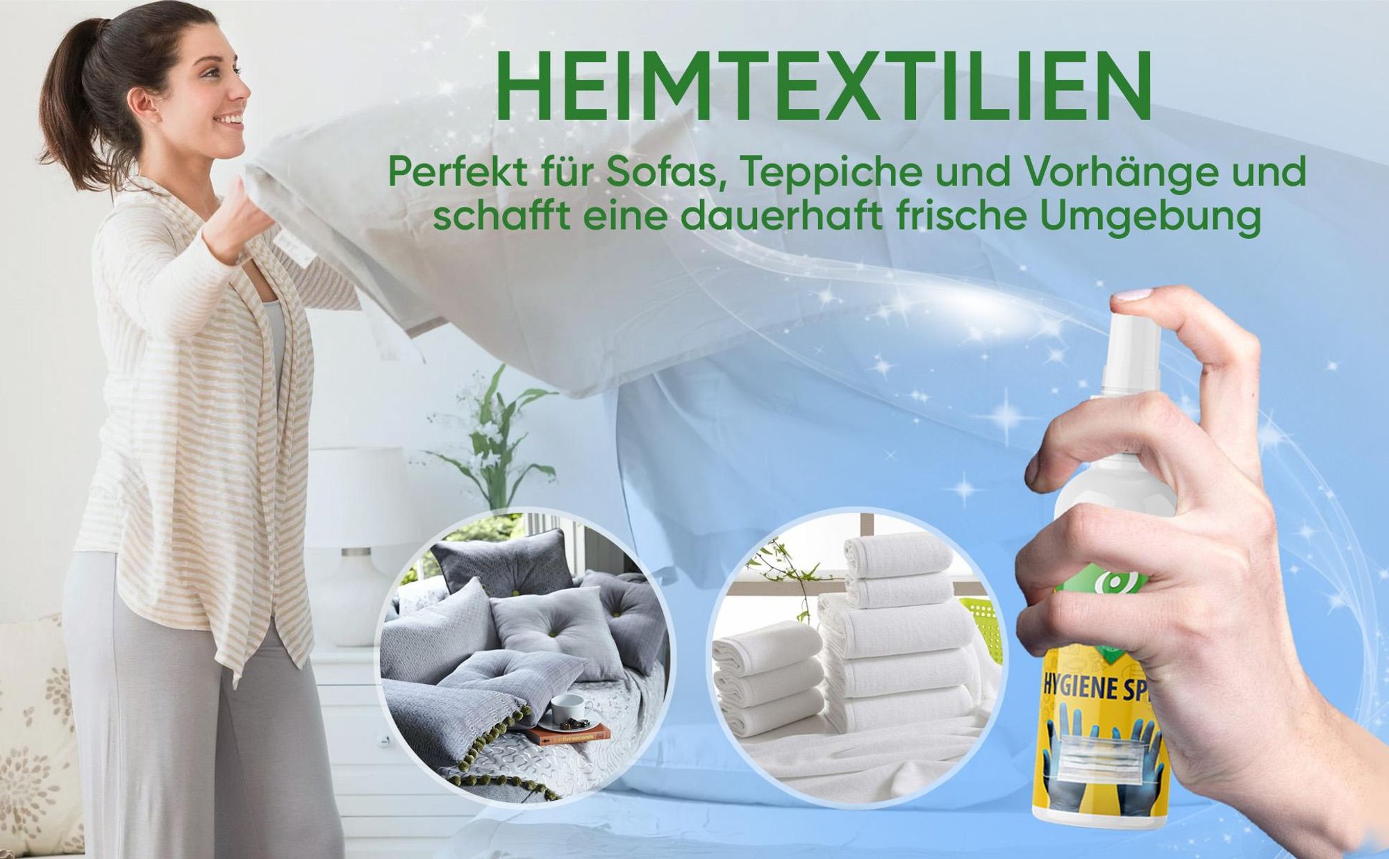 Baviette ProBio Fresh 50ml – Nachhaltige Frische für Schuhe, Socken, Textil, probiotisch mit 7 Milliarden Mikroorganismen, neutralisiert Schweißgeruch