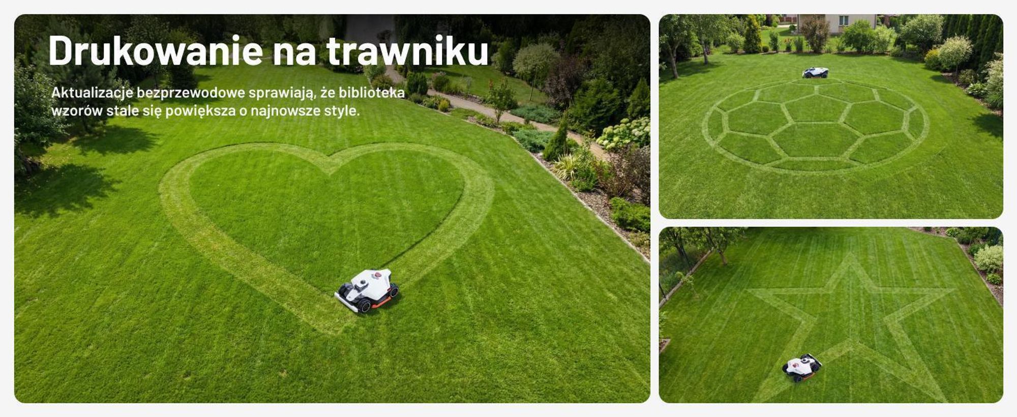 Robot koszący Mammotion LUBA 3 AWD 5000 z garażem, do 5000 m², napęd na wszystkie koła, nachylenie 80%, automatyczne mapowanie, moduł 4G, APP