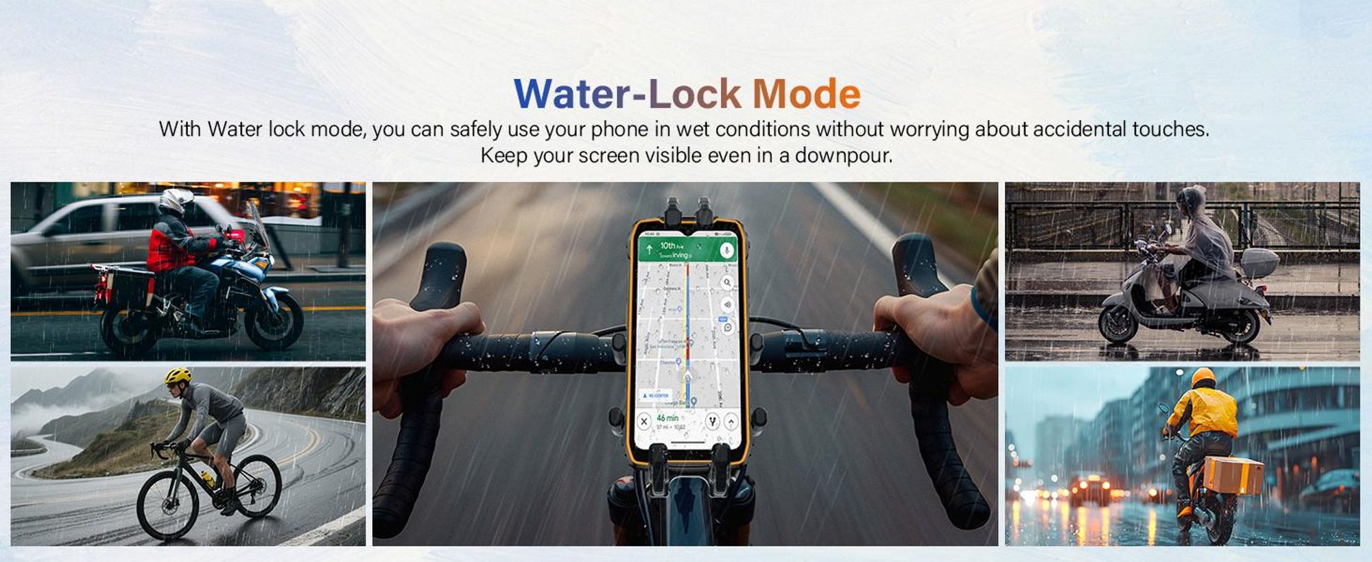 Ulefone RugKing 4 Pro Outdoor Smartphone ohne Vertrag Android 15 - 16GB+256GB - 10200mAh 48MP 6.56" 120Hz AI Rugged Handy IP68/OTG/NFC, Orange