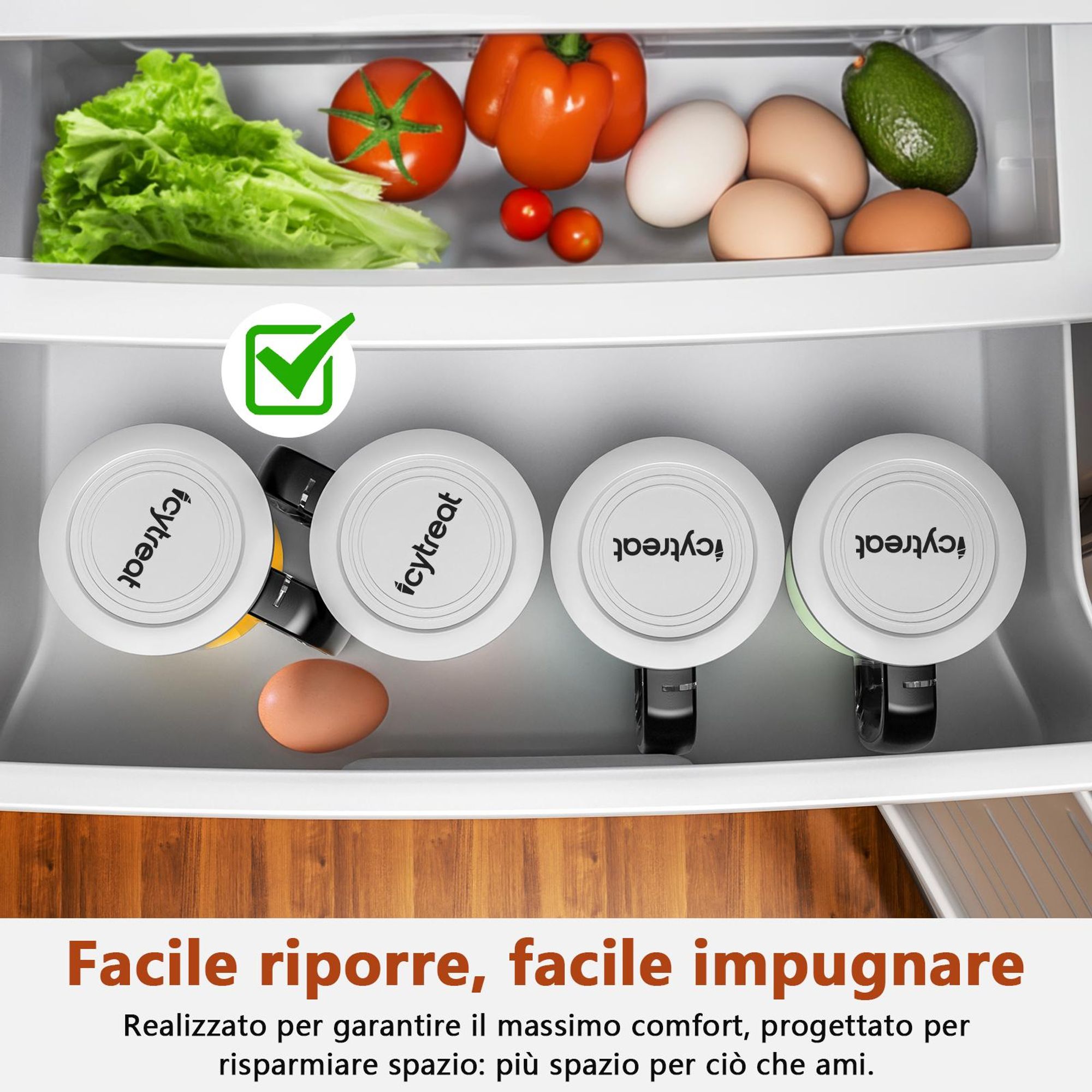 Gelatiera IcyTreat IC-1010 EU – Certificata CE – Completamente automatica, corpo in acciaio inox – Dotata di 3 contenitori e 12 programmi – Argento