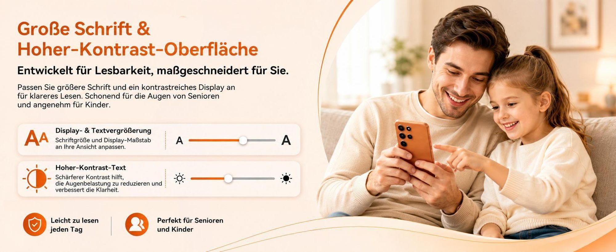 2026 Oscal Wave 2C 5" ultraleicht Handy Ohne Vertrag incl 18W charge, Android 16, 12+32GB, Face ID, Dual SIM, 1080P, Free TPU Protective Case