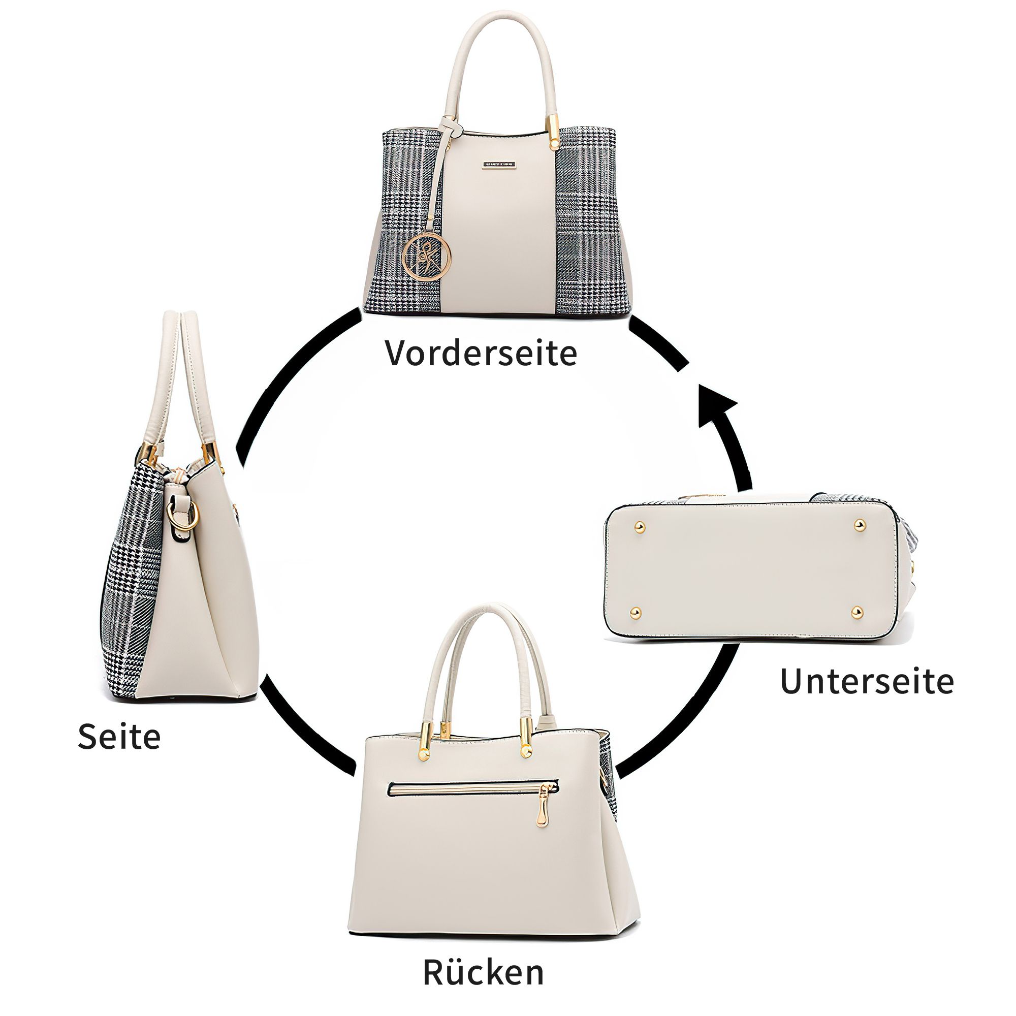 Henkeltasche Henkeltasche Umhängetasche Handtasche