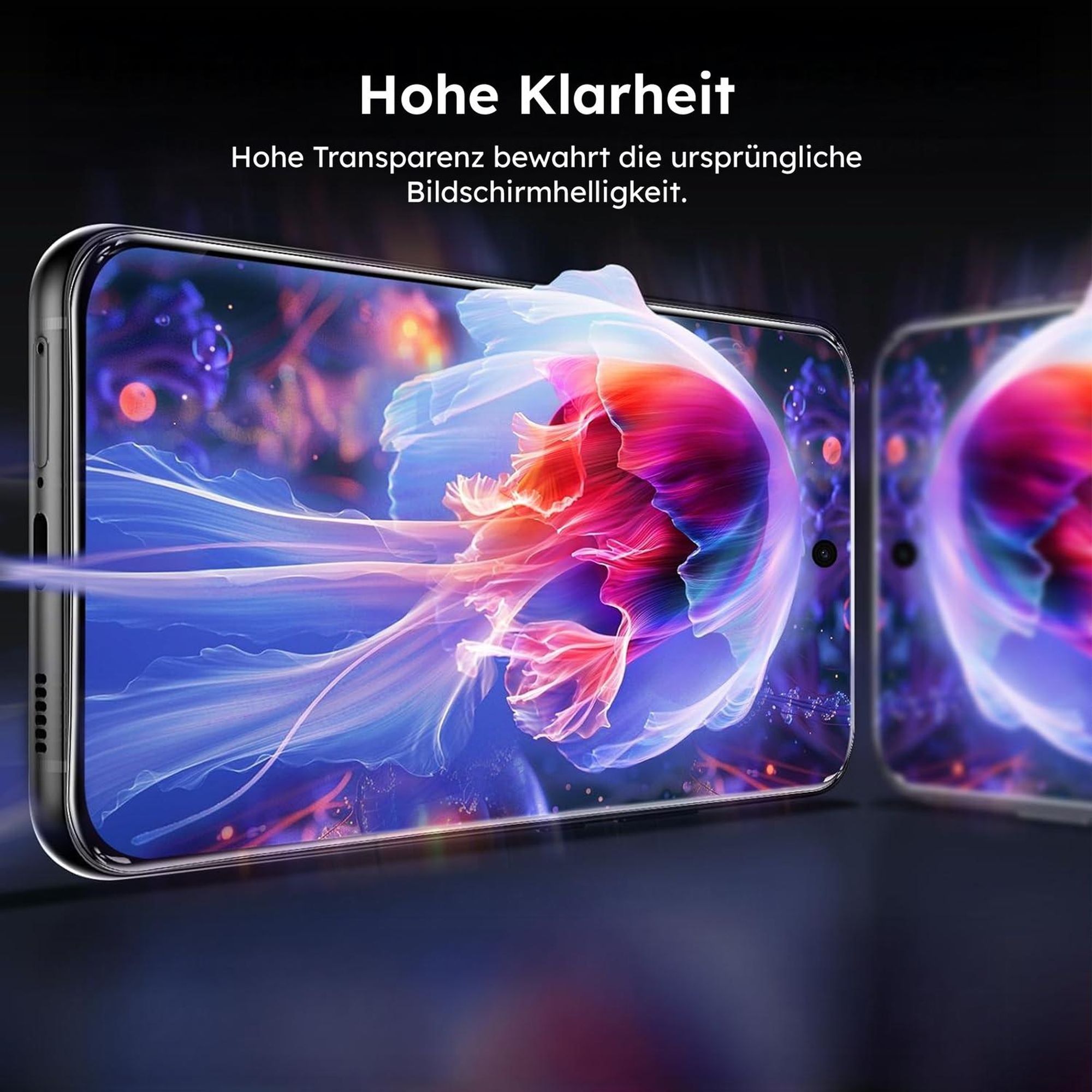 alkaya. Samsung Galaxy S22 Displayschutzglas, Panzerglas, Schutzfolie - Transparent