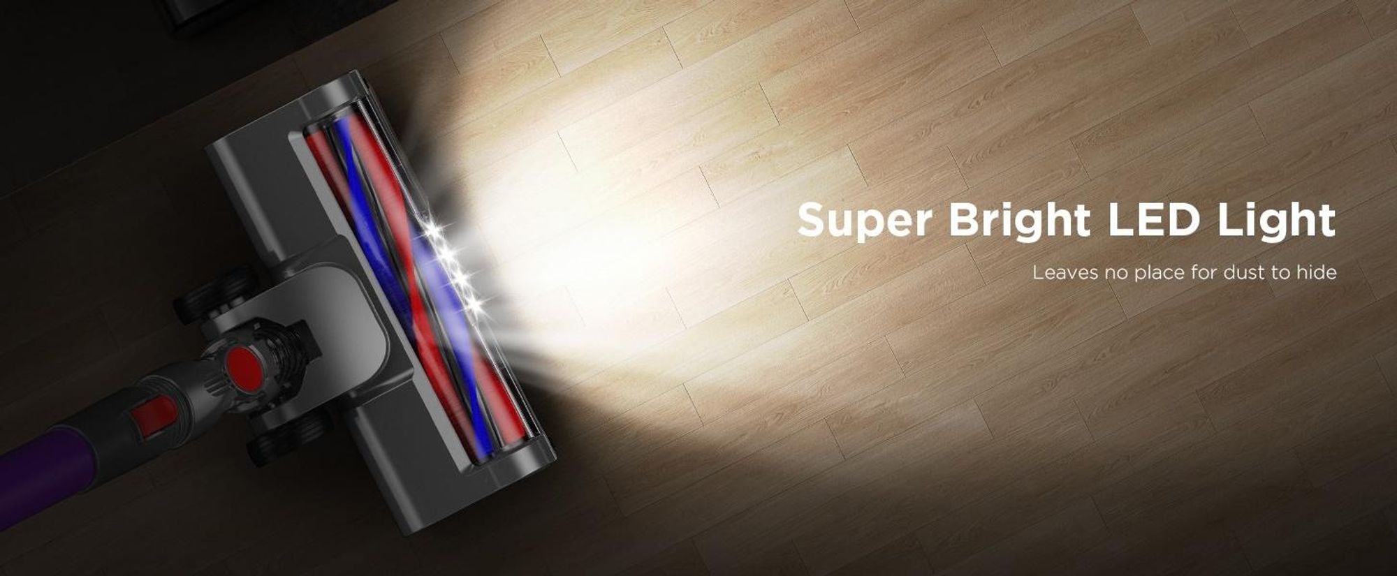 Akku Staubsauger, 38000PA Staubsauger Kabellos, Handstaubsauge, 450W Akkustaubsauger, 2500 mAh, Bis zu 50 Min Laufzeit, mit Anti-Verhedderung-Bürste