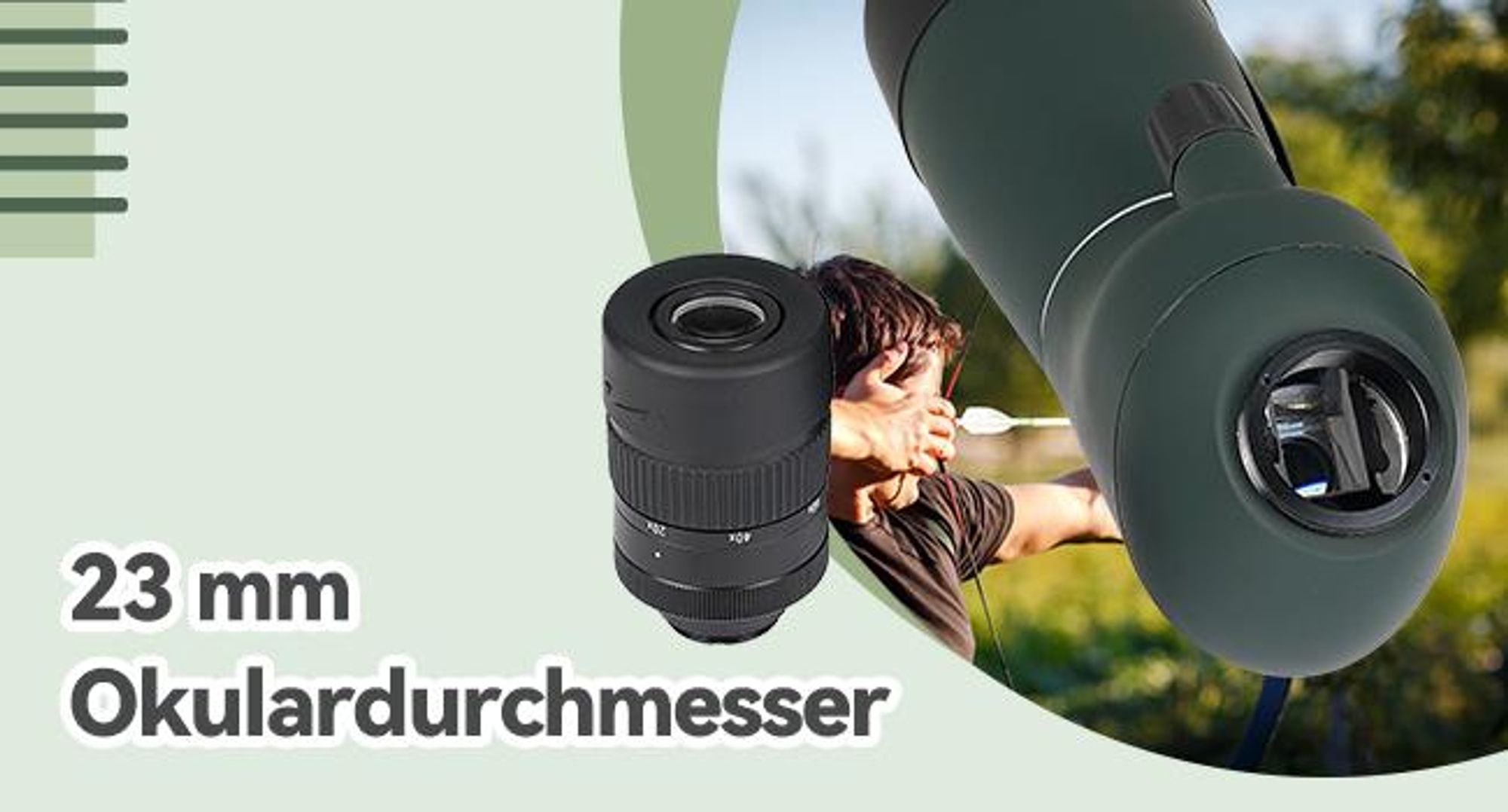 Svbony SV28PLUS Spektiv 20-60x80mm, mit Stativ Telefonadapter, A5 Claret Red FMC BAK4 Wasserdicht Spektive für Erwachsene