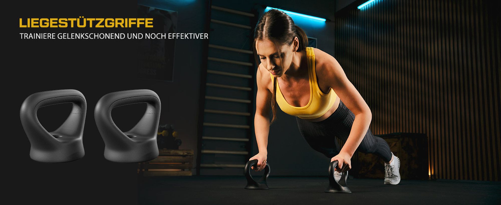 TREX SPORT Hantelset Kurzhanteln 4in1 Set | 2x20kg Kurzhantel Set, Langhantel, Liegestütze, Kettlebell | 40kg Dumbbell Hanteln Set mit Verbindungsrohr