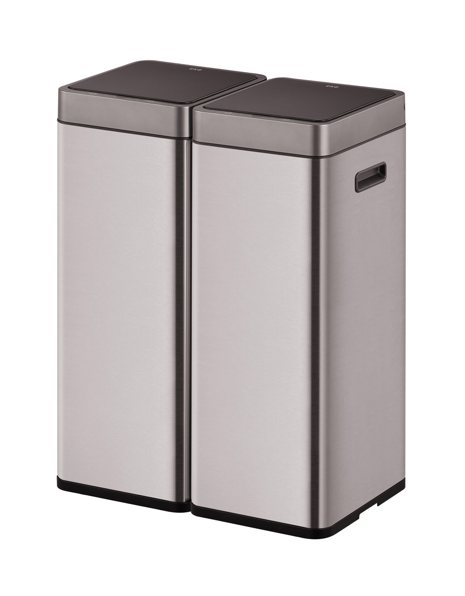 EKO - Odpadkový kôš Mirage Slim Sensor 30 l - Nerezová oceľ - Matná nerezová oceľ