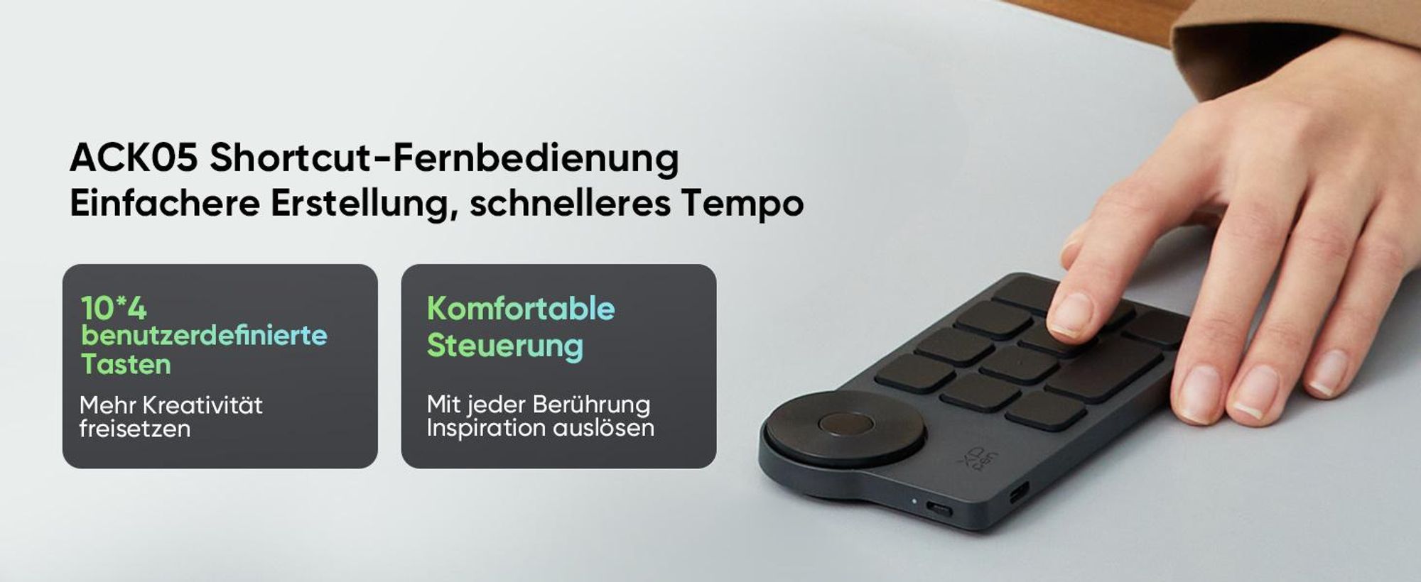 XPPen Artist 24 Pro (Gen 2) 4K, Kabelgebunden, 5080 lpi, 526 x 296 mm, USB/Bluetooth, 1 cm, Stift