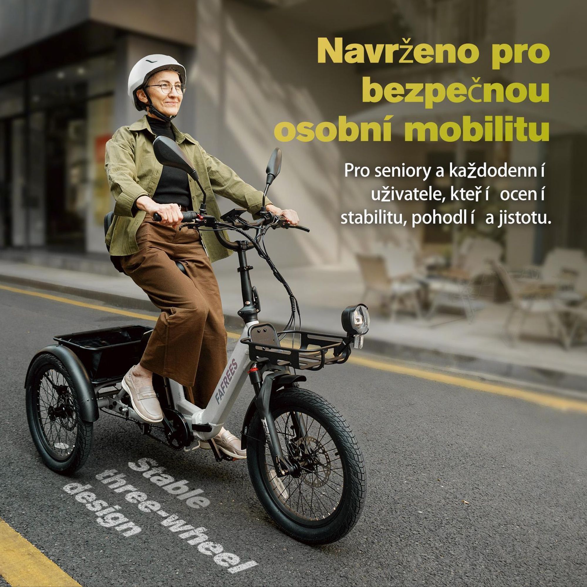 Elektrokolo FAFREES F20 Mate II - Motor 250W Baterie 48V25AH 20 Palce Pneumatiky Hydraulická kotoučová brzda - Armádní zelená