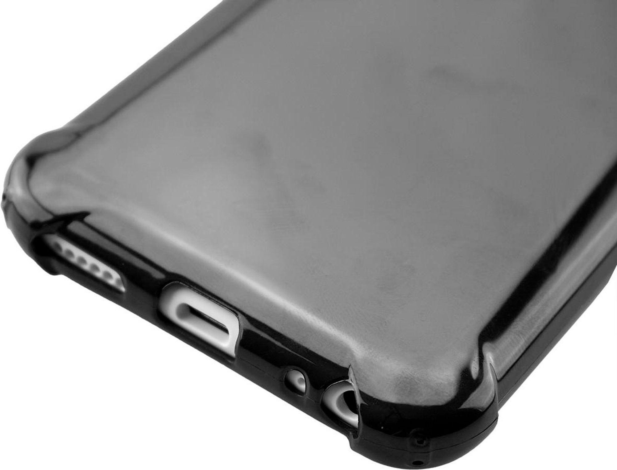 caseroxx Schutz-Hülle TPU-Hülle kompatibel mit Gigaset GS4 / GS4 Senior, Gummi Handy Tasche schwarz  Bild 4
