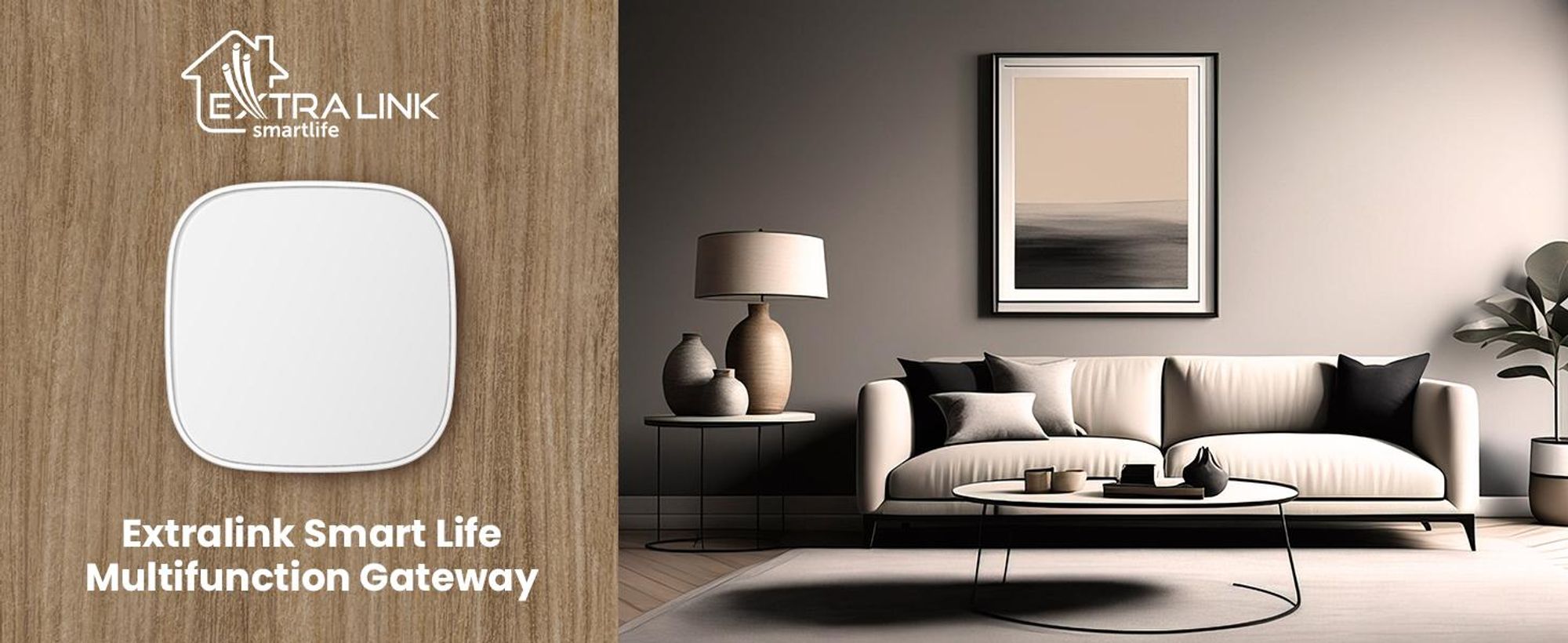 Extralink ZigBee Gateway Hub für Tuya Smart Home Systeme