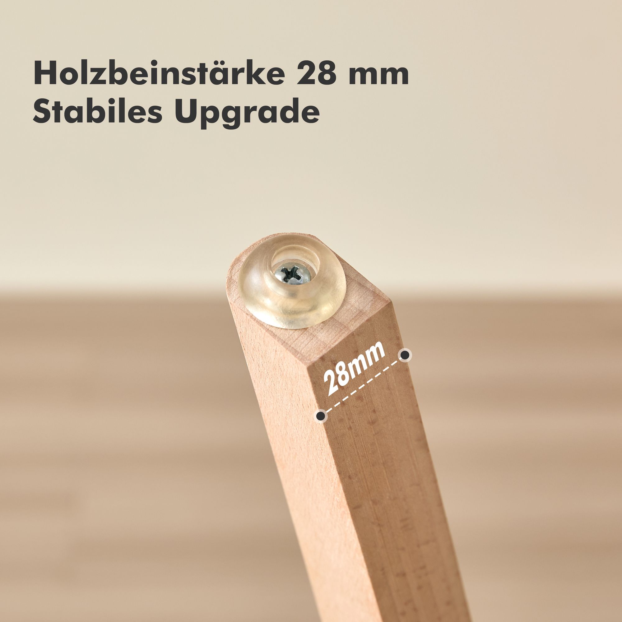 DEULINE® Esszimmerstühle Essstühle Esszimmerstuhl SGS Massivholz Polsterstuhl Stühle OSLO 4er-Set WEISS 521249