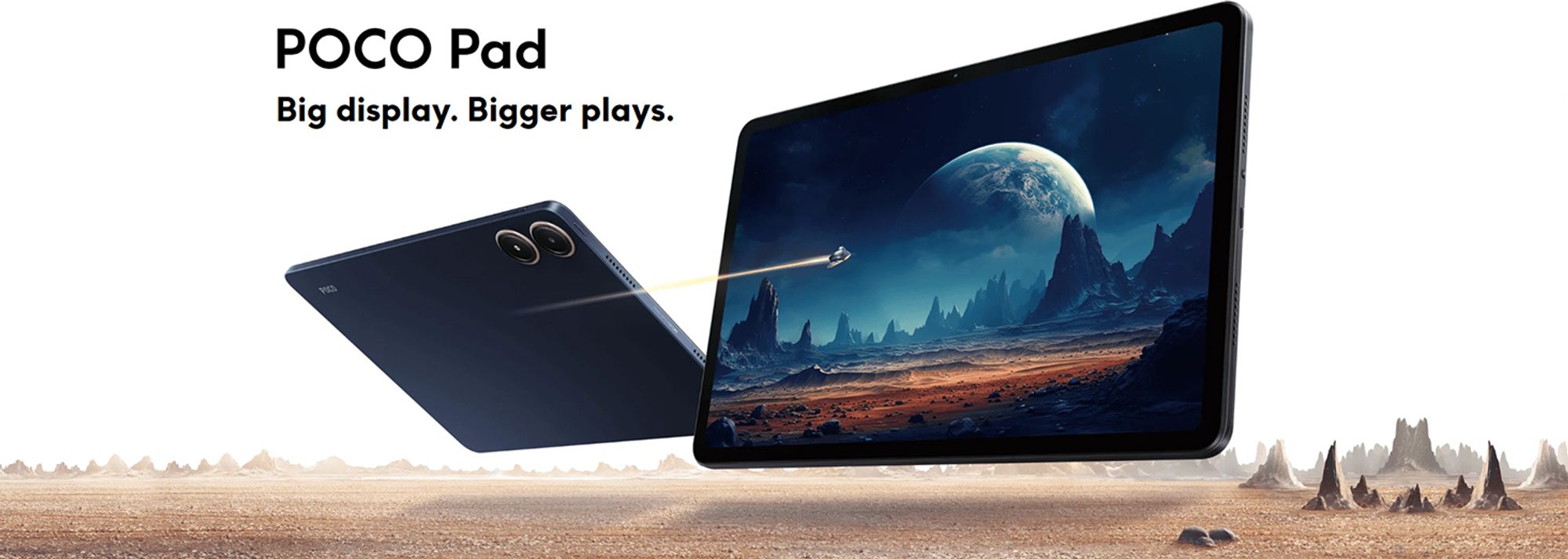 Tablet Xiaomi Poco Pad 8RAM 256GB Wi-Fi grey