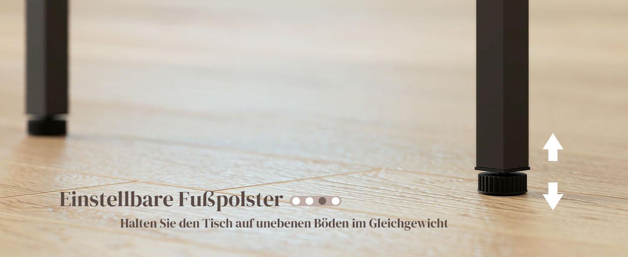HOMCOM Bartisch mit Barhocker Set Tresentisch mit 2 Stühlen mit Fußstütze, Grau
