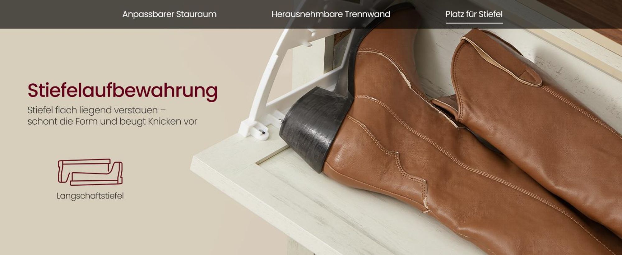 VASAGLE Schuhschrank 4 Klappen, Schuhkipper, freistehendes schmales Schuhregal, weiß