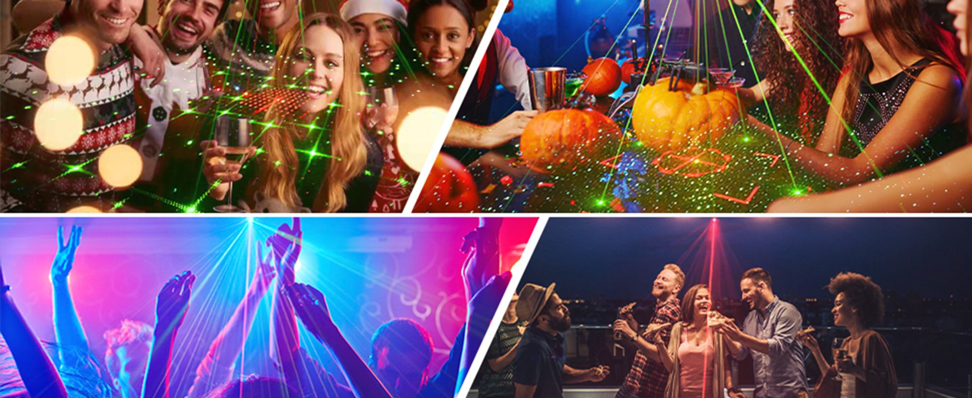 Musikgesteuert Discolicht Partylicht Discokugel LED Bühnenprojektor Mit Fernbedienung Club Lichteffekte Weihnach Sound Aktivierte DMX Effektstrahler