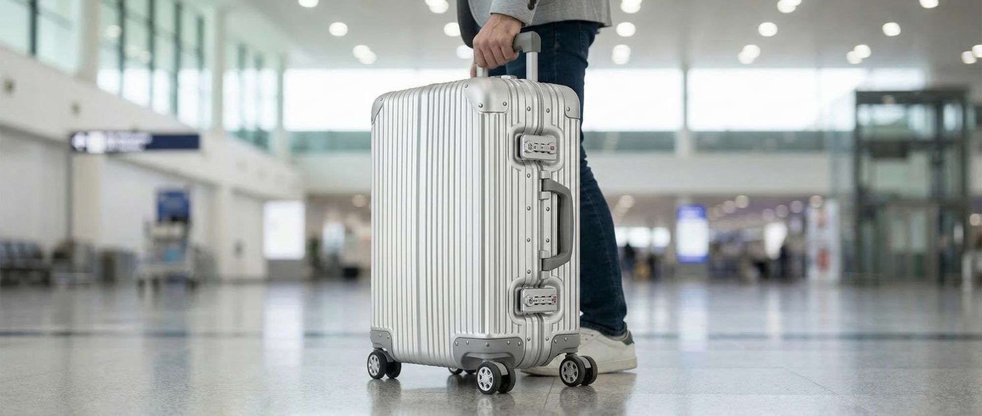 tectake® Aluminium Boardtrolley Airway eloxierte Aluminiumlegierung