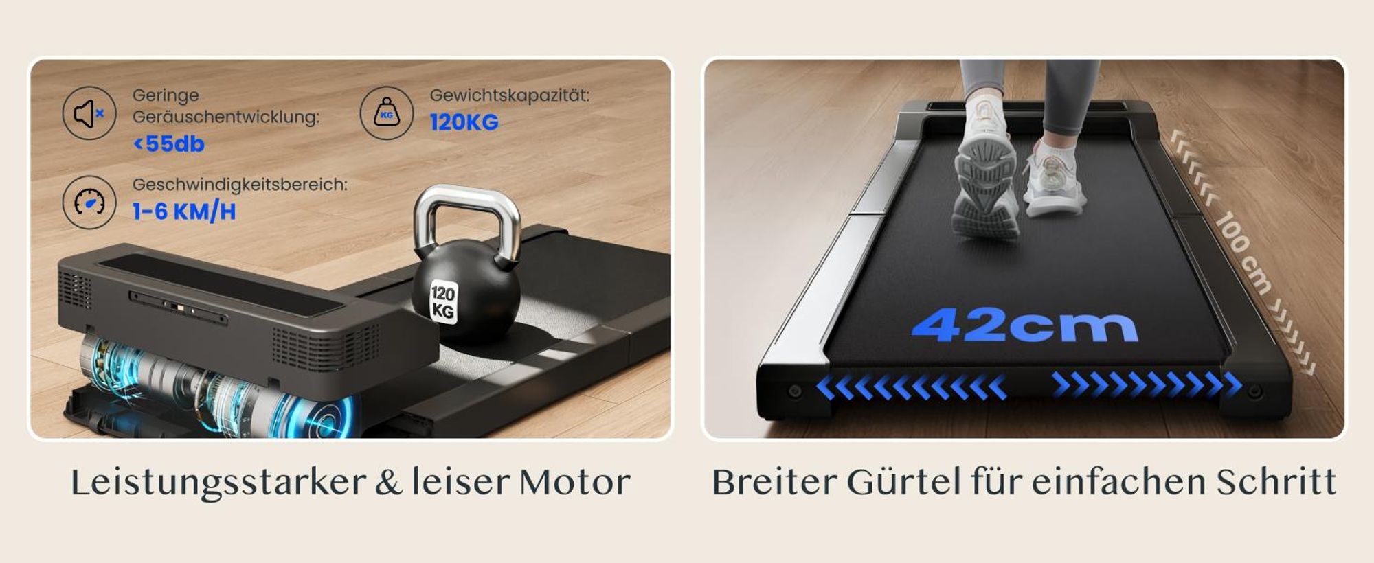 FlexiSpot Foldex Laufband 180° Faltbar, 4 in 1 Tragbares Walking Pad mit Fernbedienung und LED Display 120 kg Belastbar für Home Office & Zuhause