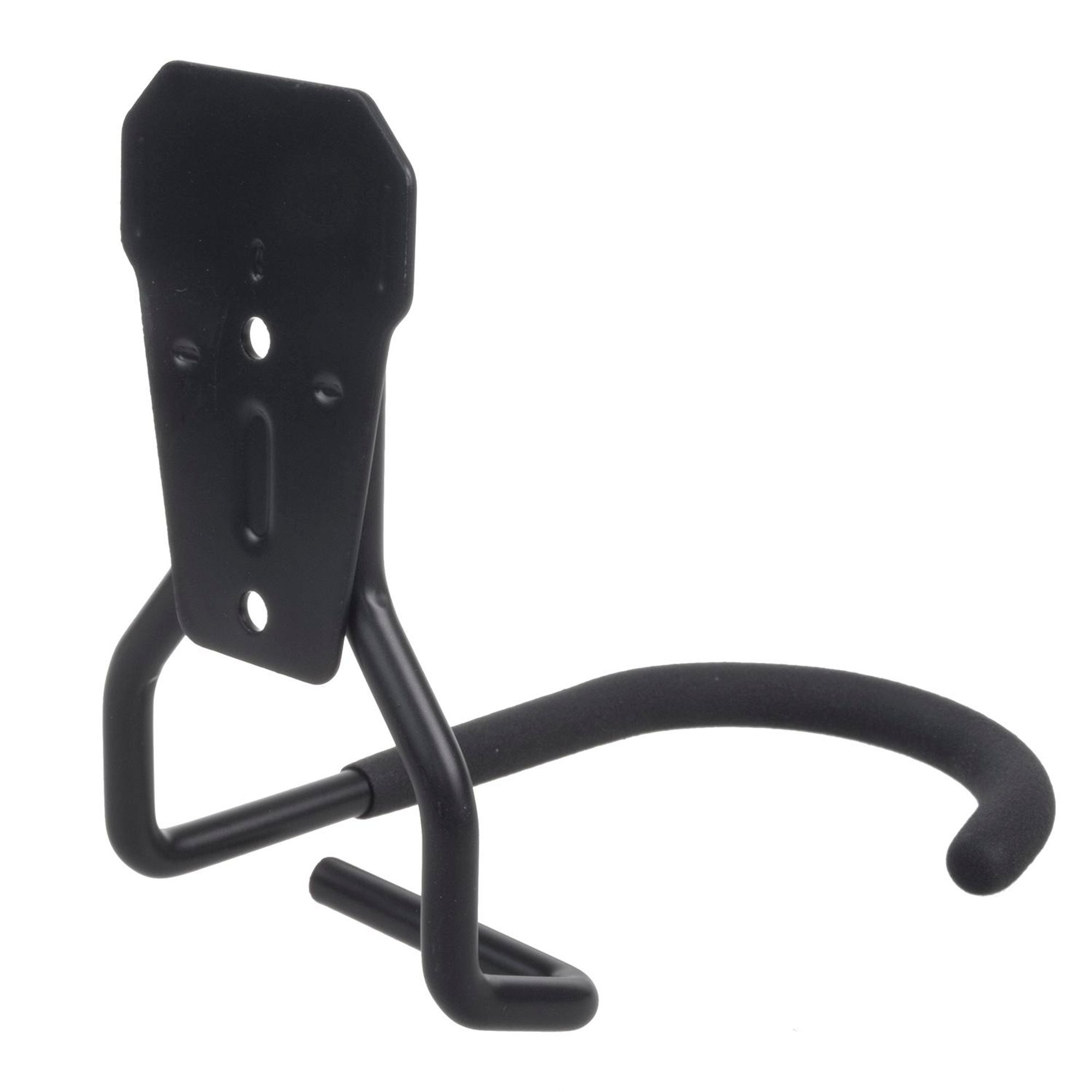 Fahrradträger Maclean MC-433 Fahrrad-Wandhalterung Fahrradhalter vertikal Stahl max. Belastung 20kg Schwarz