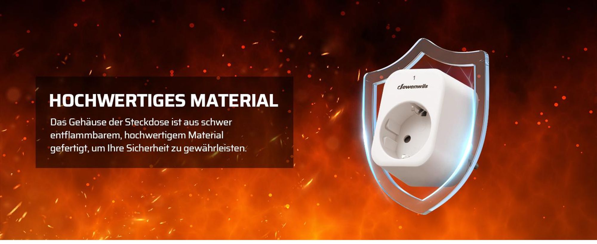 DEWENWILS Funksteckdosen mit Fernbedienung 5er Set, 3680W, Innen, 30M Reichweite, Weiß