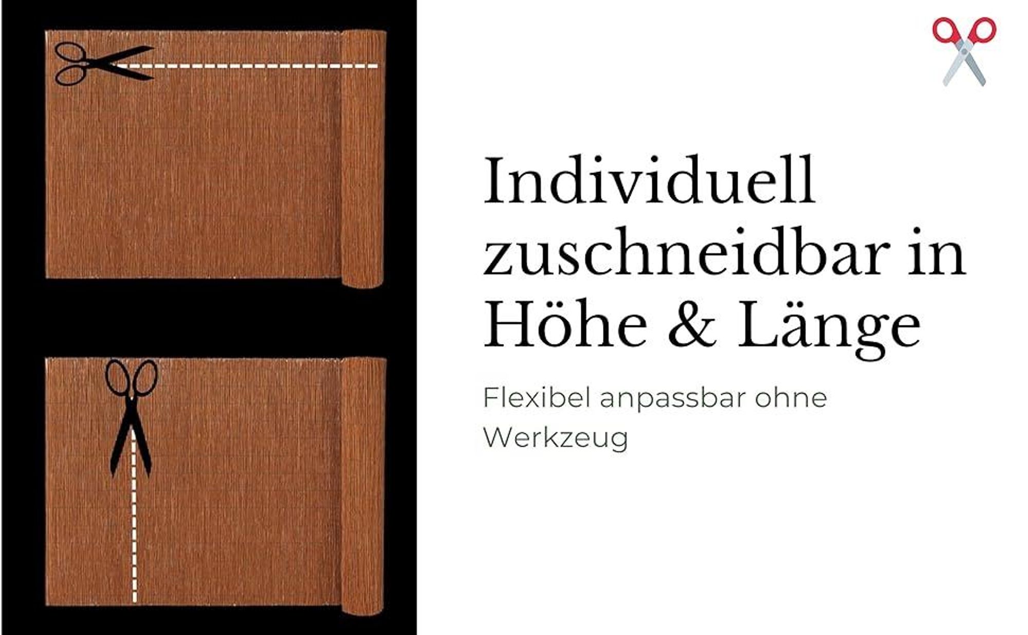 Weidenmatte 200 x 300 cm Gartenzaun Balkon Weidenzaun Zaun Windschutz & Sonnenschutz Balkonverkleidung Wetterfest Sichtschutzzaun Sichtschutzmatte