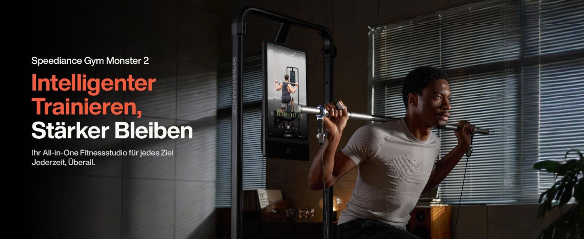 Speediance Gym Monster 2｜Das ultimative KI-Heimstudio. All-in-One mit Smith-Funktion & digitalem Gewicht｜Family Plus