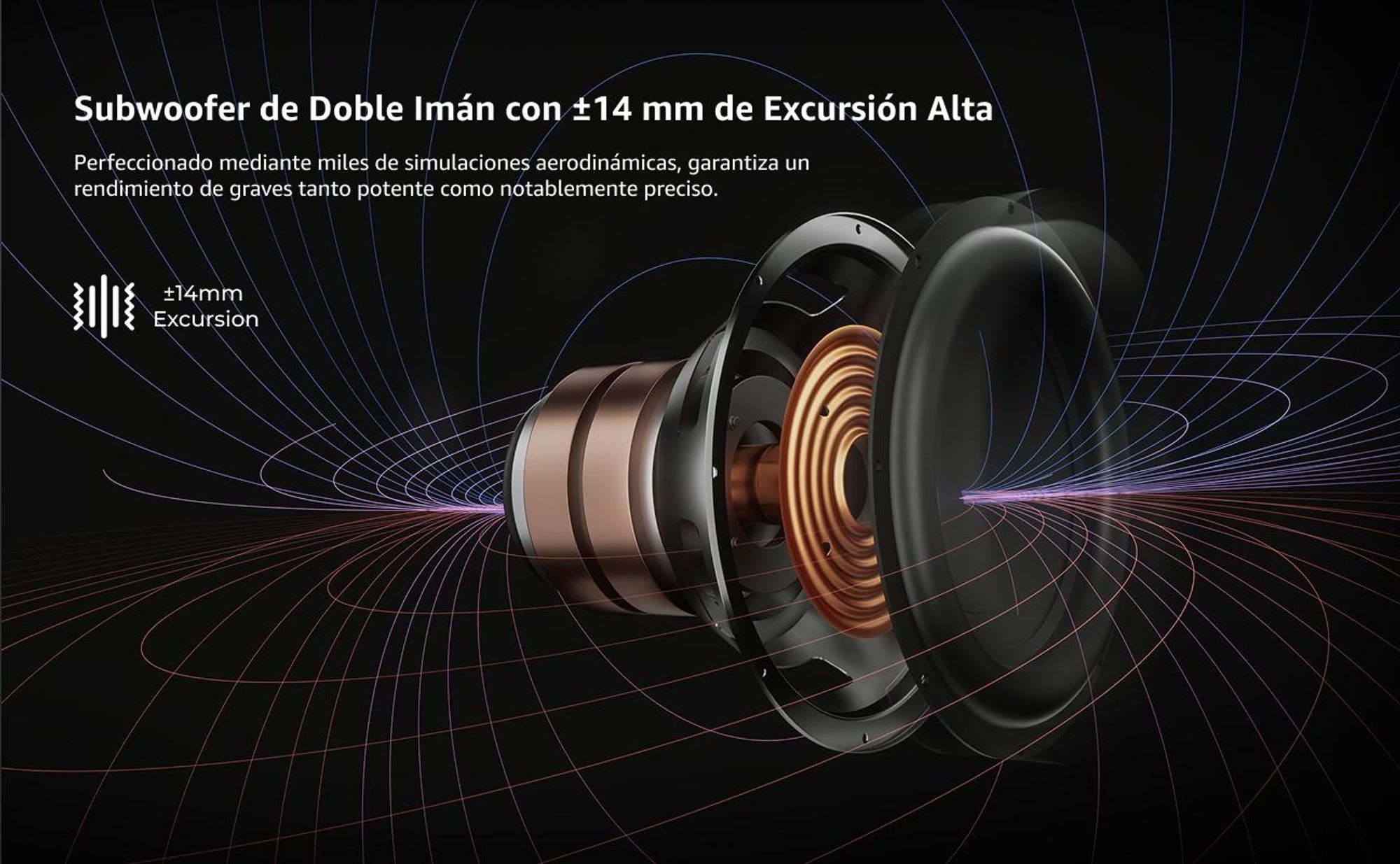 Sistema de sonido envolvente inalámbrico profesional ULTMEA Skywave Series de 7.1.4 canales, compatible con Dolby Atmos, con subwoofer inalámbrico y 840W de potencia