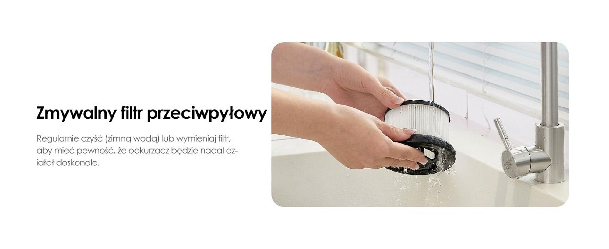 Tineco A30S Odkurzacz Bezprzewodowy 20kPa 60min ZeroTangle 1L Pojemnik
