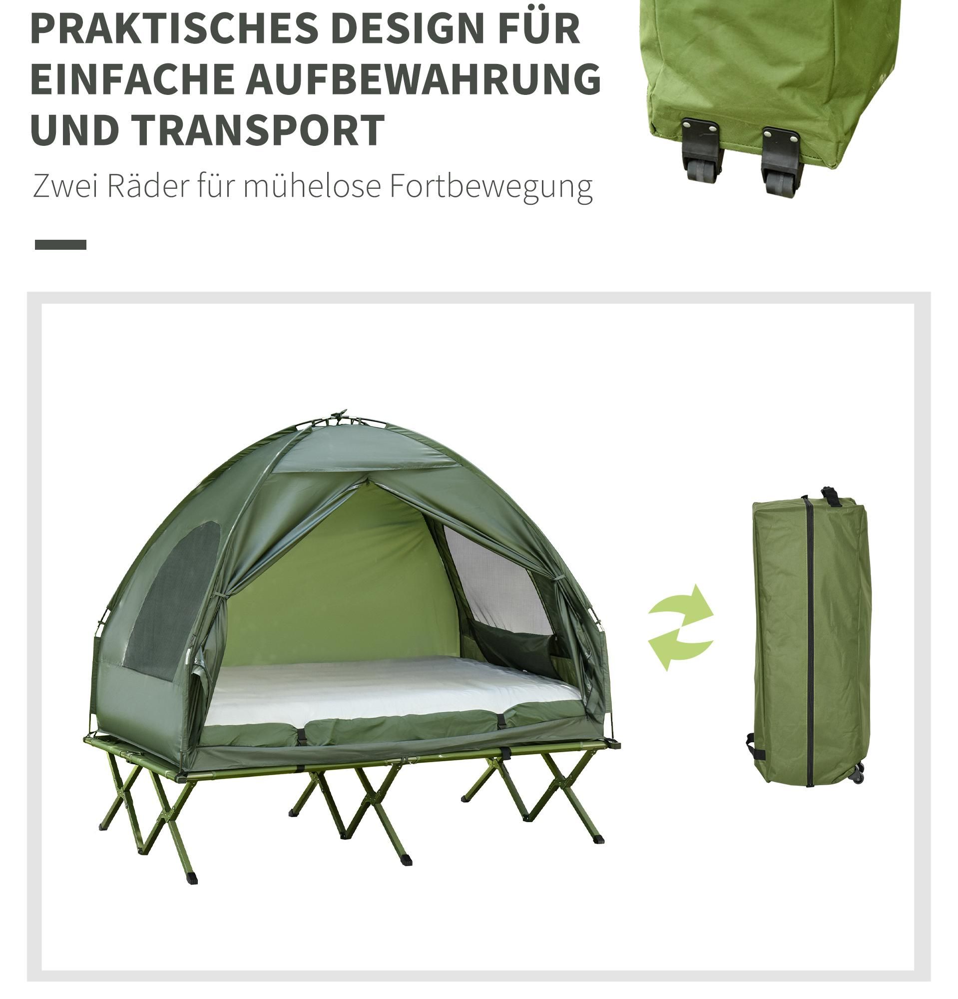 zelt luftmatratze