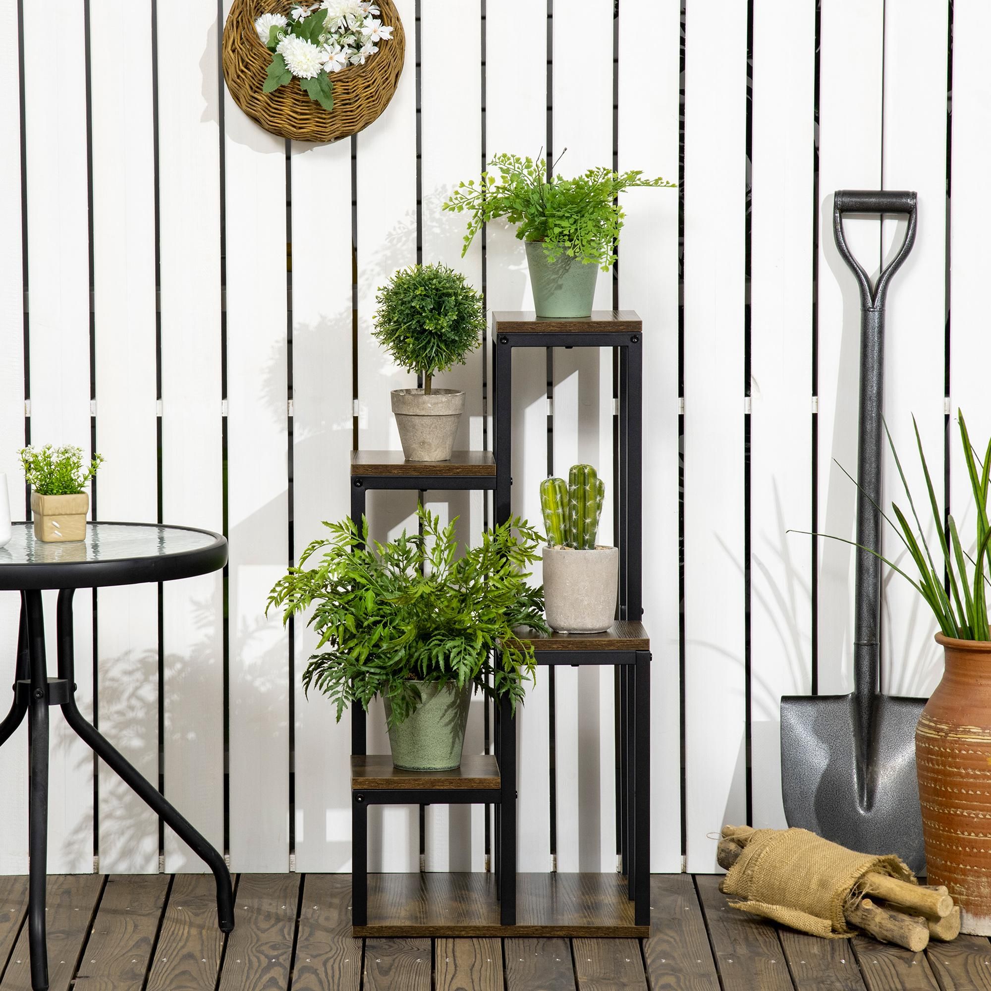 Pflanzenständer Blumenständer Pflanzentreppe