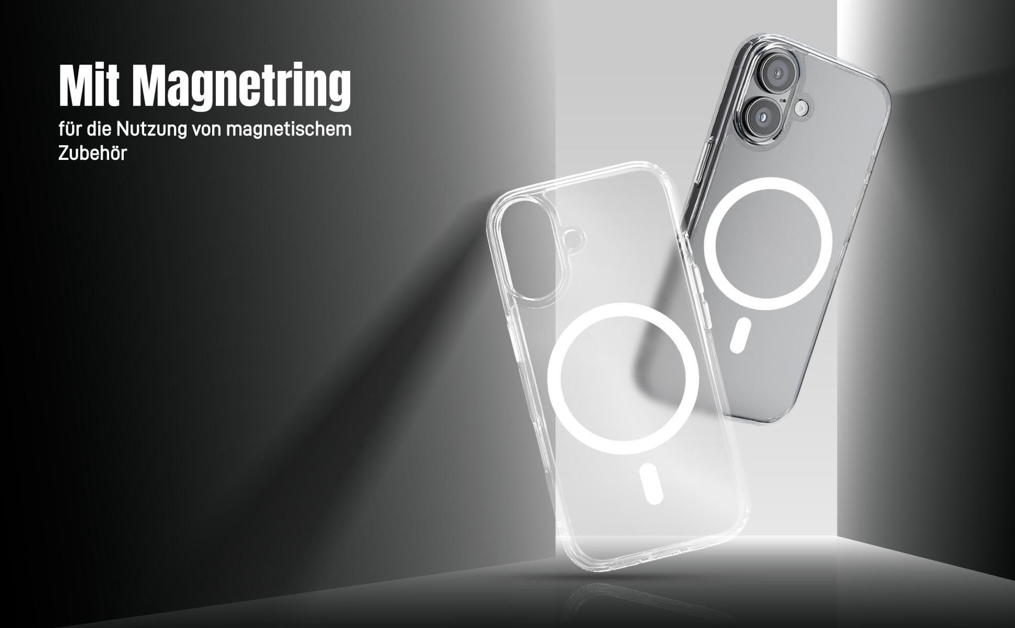TPU Backcover für Apple iPhone 17 mit Magnetring