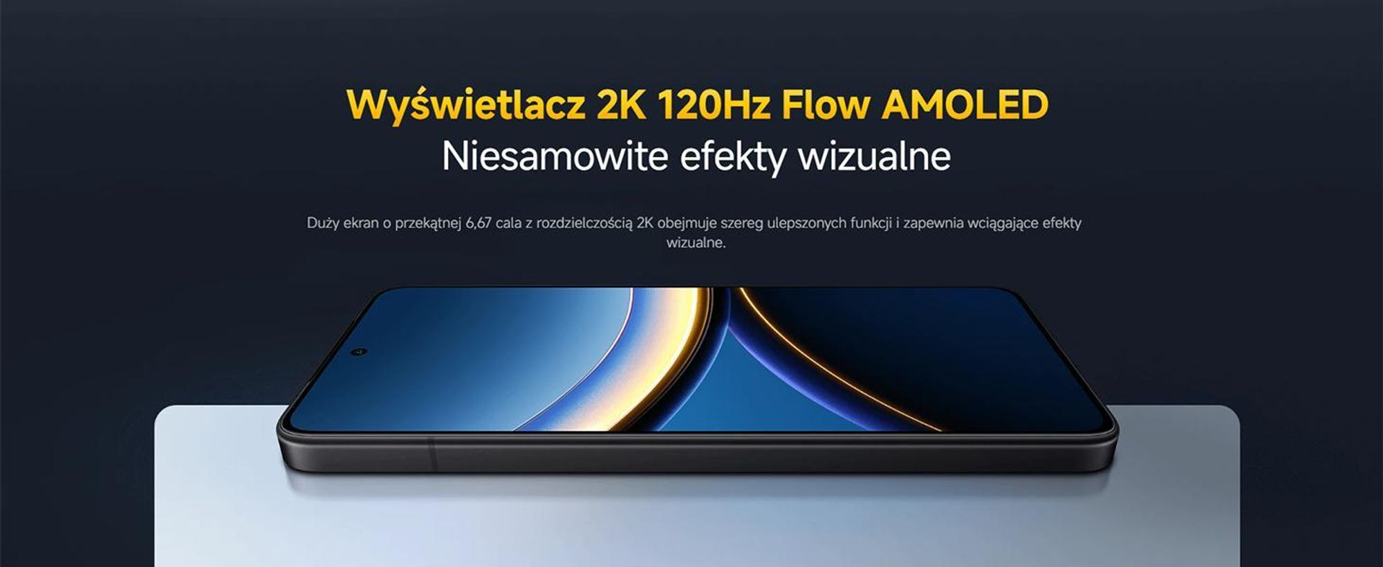Xiaomi Poco F7 Pro Dual Sim - Czarny - Telefon komórkowy - 256 GB