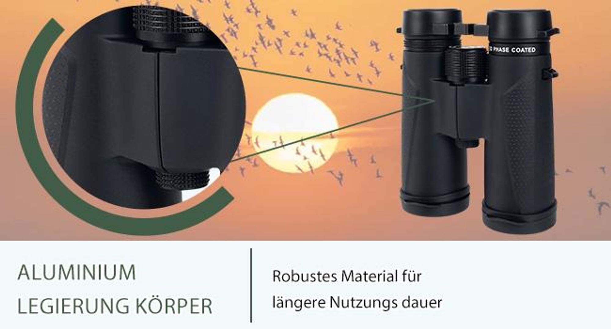 Svbony SV202 ED Fernglas 10x42, BAK4 Prisma, 1000M Sichtfeld, IPX7 Wasserdicht,  für Jagd, Olympische Spiele, Sport