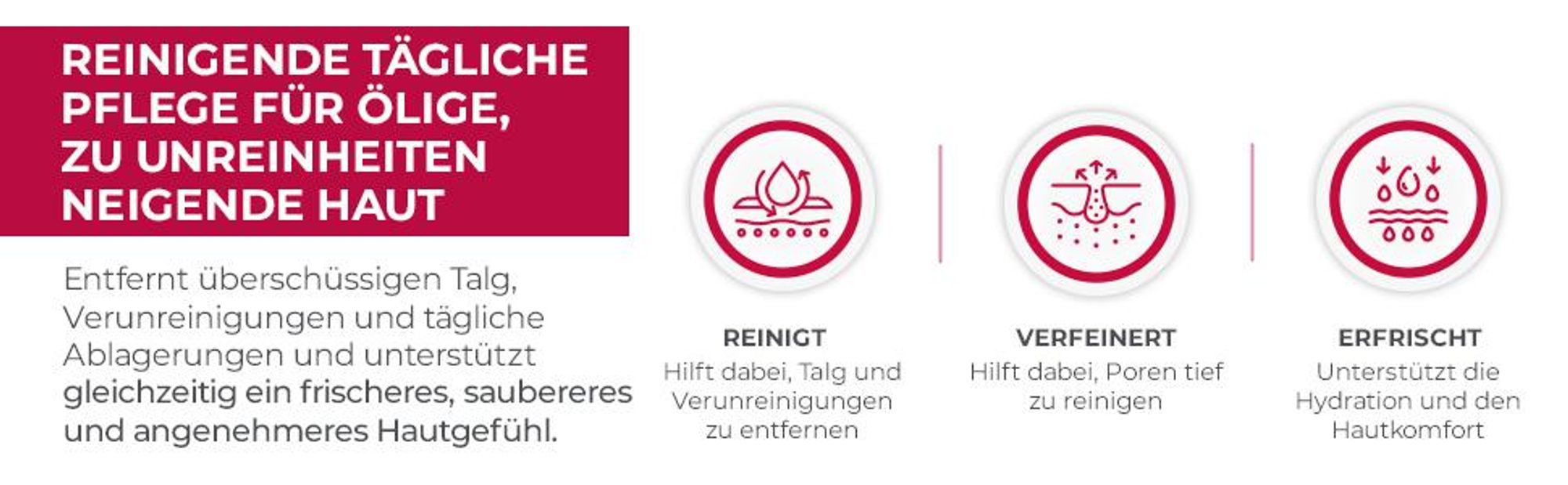 Reinigungsgel für problematische Haut Acnaut Oxy Wash 200ml