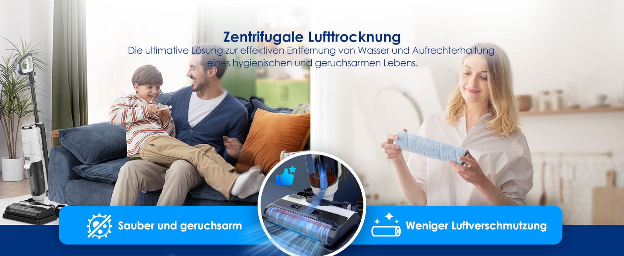 Zentrifugal-Lufttrocknung