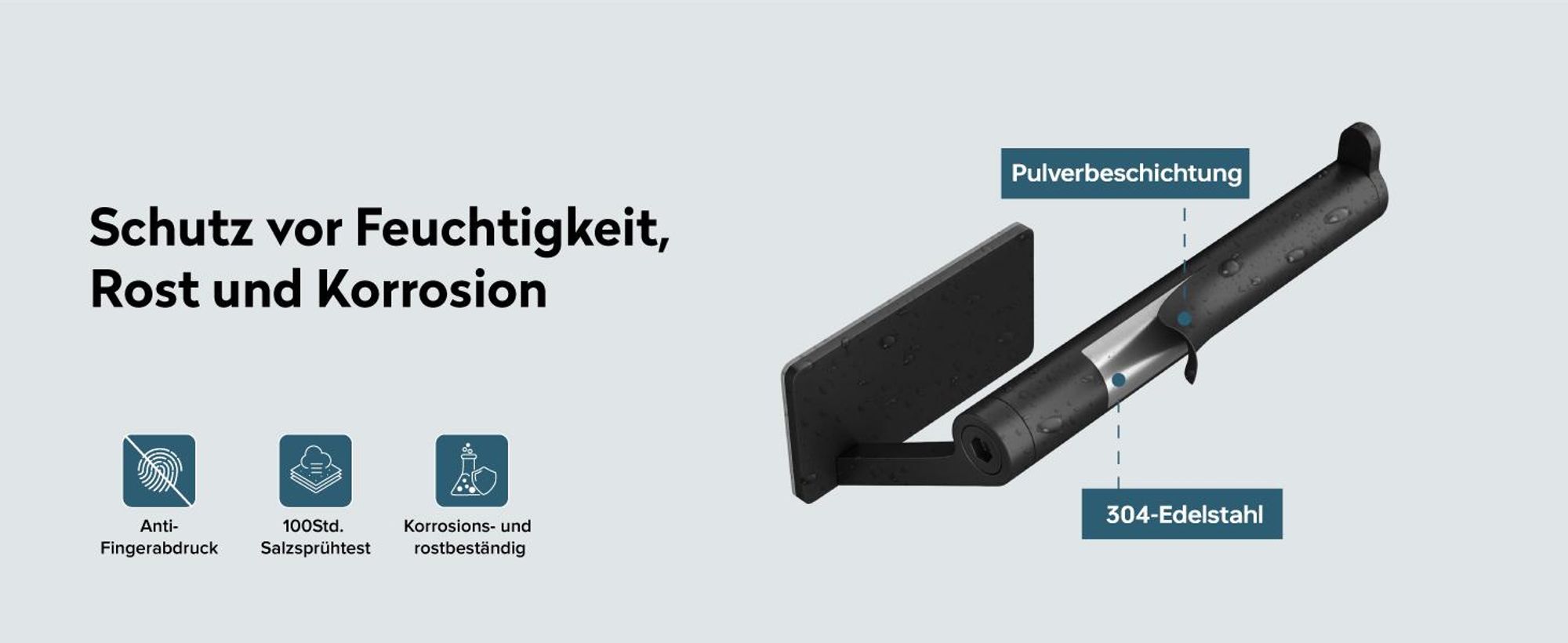 doporro Toilettenpapierhalter selbstklebend, Klopapierhalter aus Edelstahl ohne Bohren, Klorollenhalter für Badezimmer, Matt Weiß Lino-02
