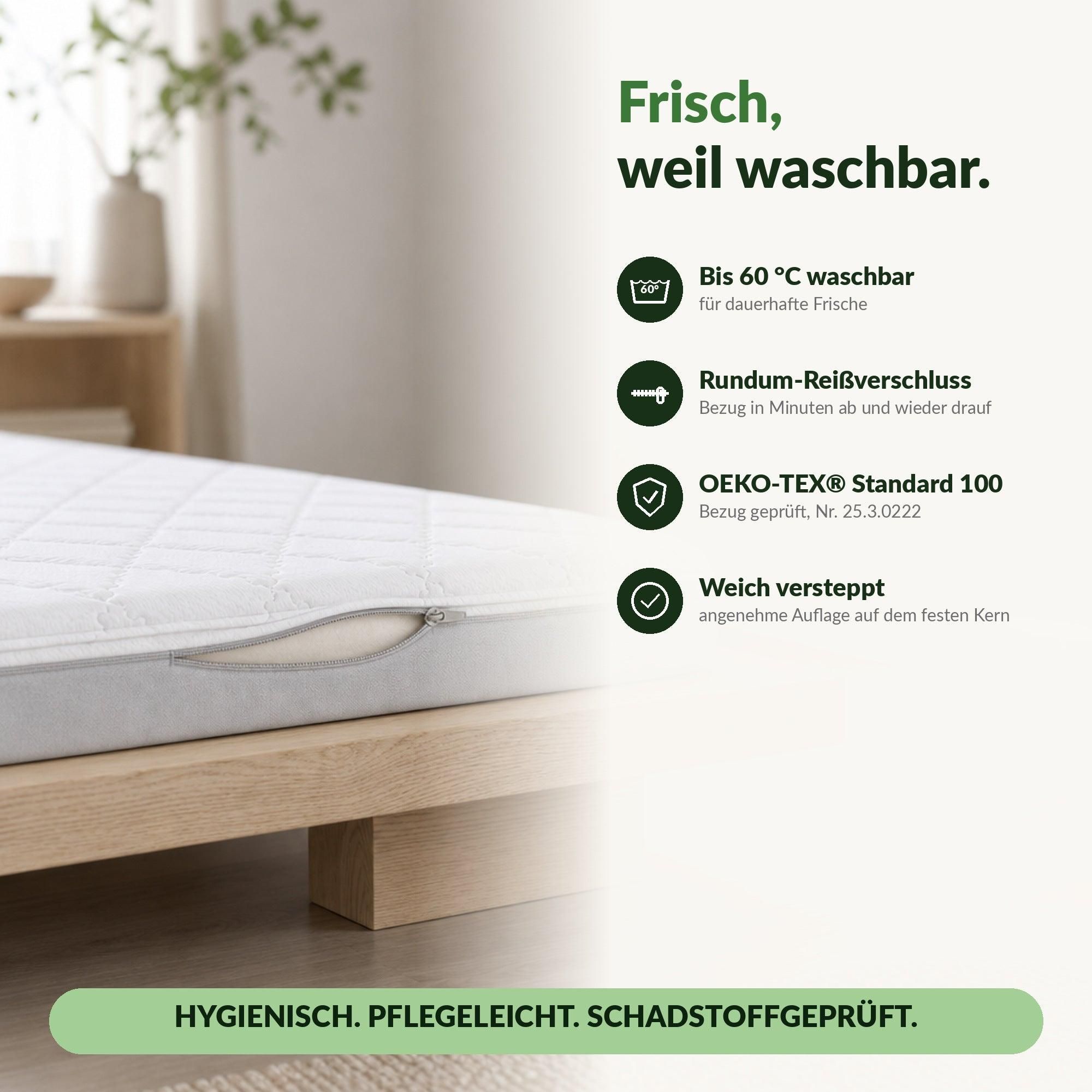hERZtal Rebond 10 Rollmatratze – bezug