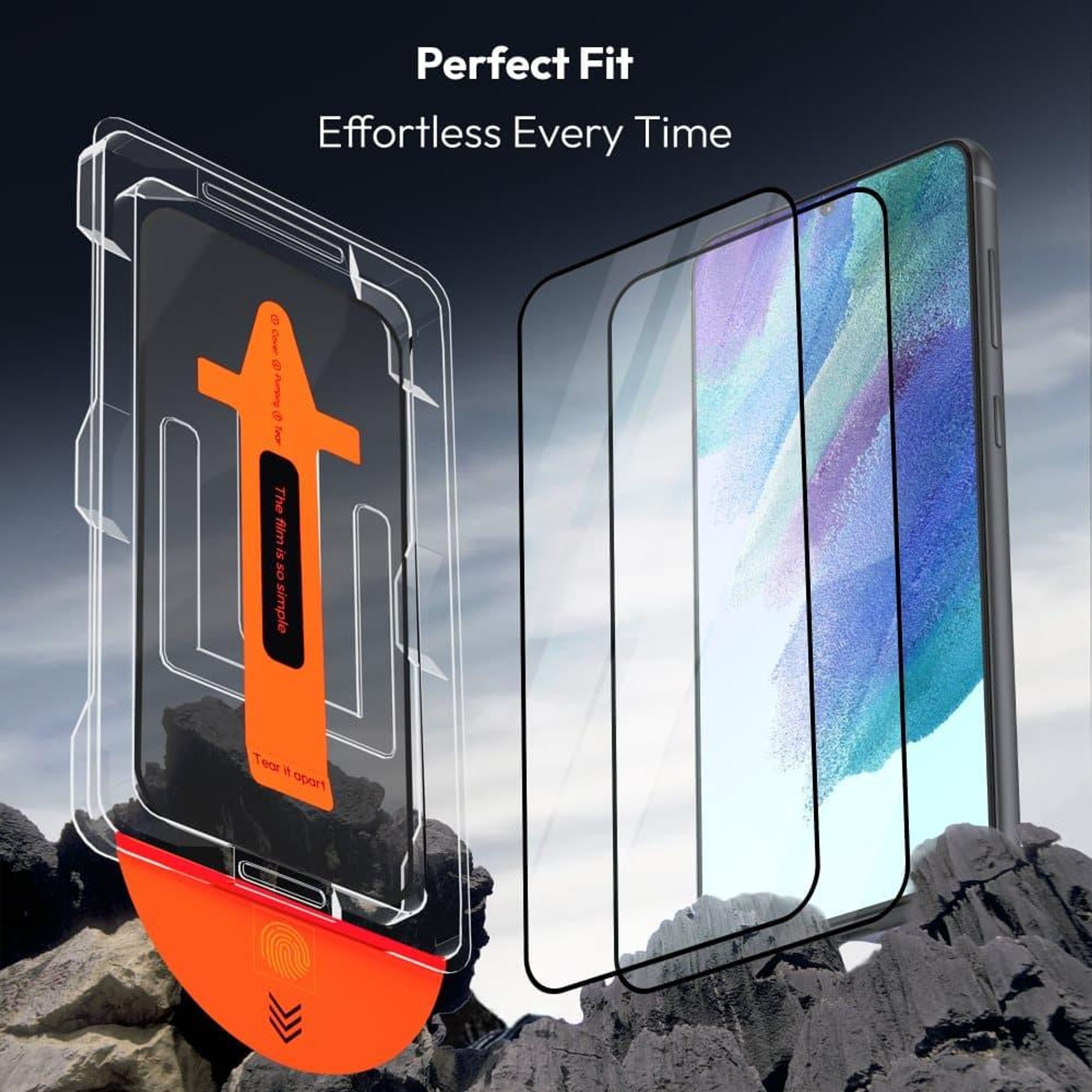 Samsung Galaxy S21 FE 5G – Panzerglas Härte 9H – 3D Displayschutzfolie