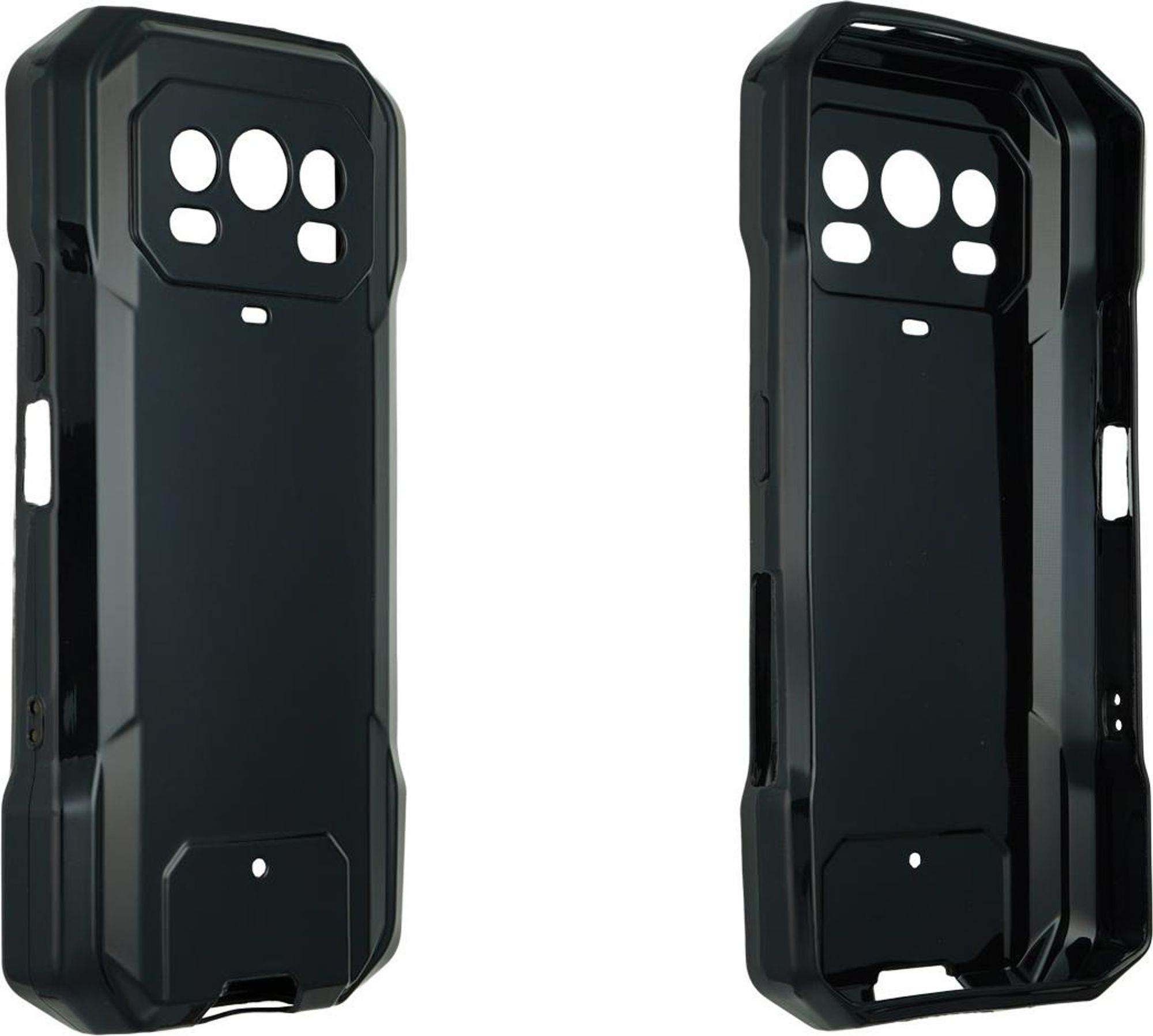 caseroxx Schutz-Hülle TPU-Hülle kompatibel mit Ulefone Armor 27 Pro, Gummi Handy Tasche schwarz Bild 1