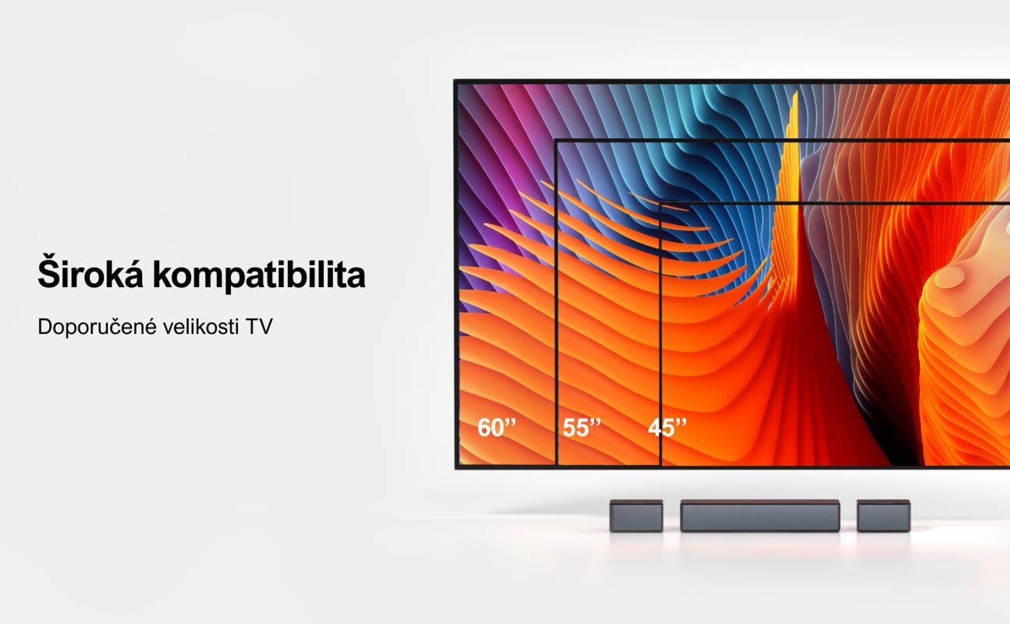 ULTIMEA 5.1 Surround Soundbar 320W, virtuální prostorový systém, Soundbar se subwooferem a zadními reproduktory, prostorové a basové nastavení domácího kina