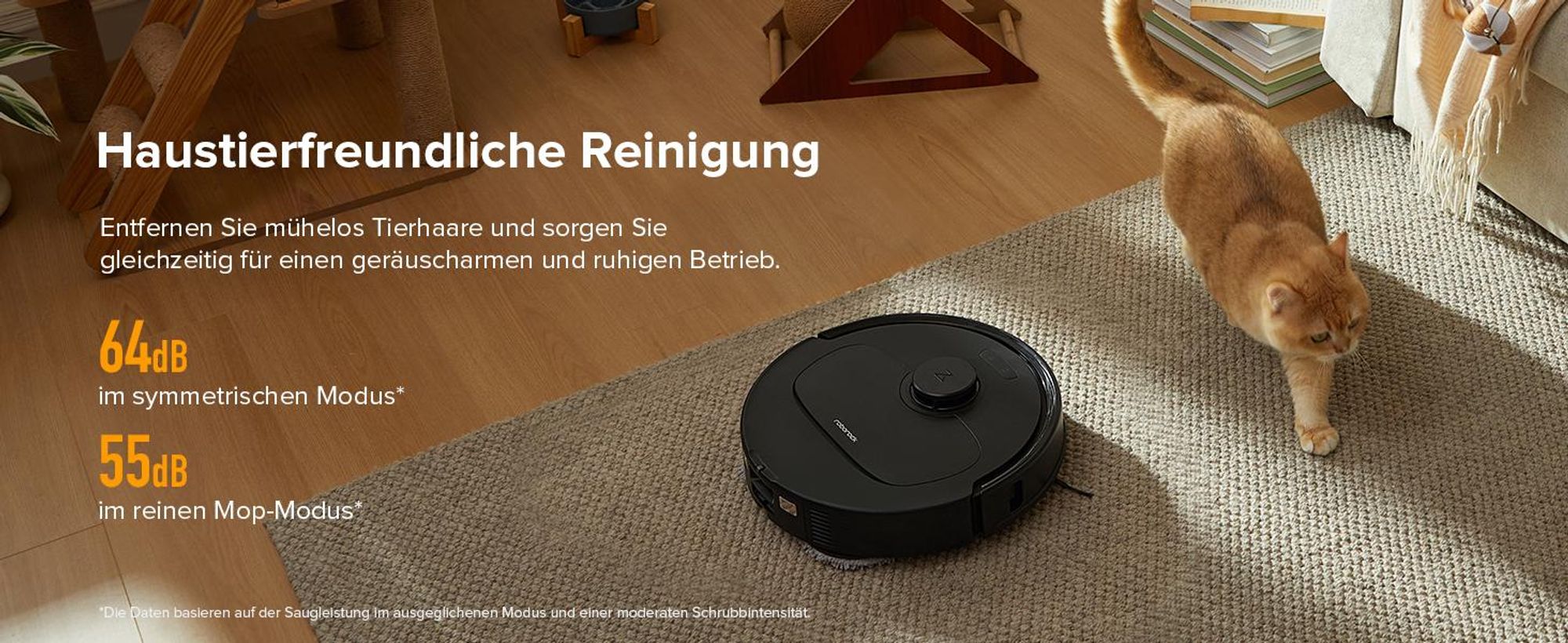 Roborock QV 35A Saugroboter mit Wischfunktion&Hebarem Wischmopp, 8.000pa(Upgrade von Qrevo/Qrevo S/Qrevo plus),Anti-Verfilzungsbürste, All-in-One Dock