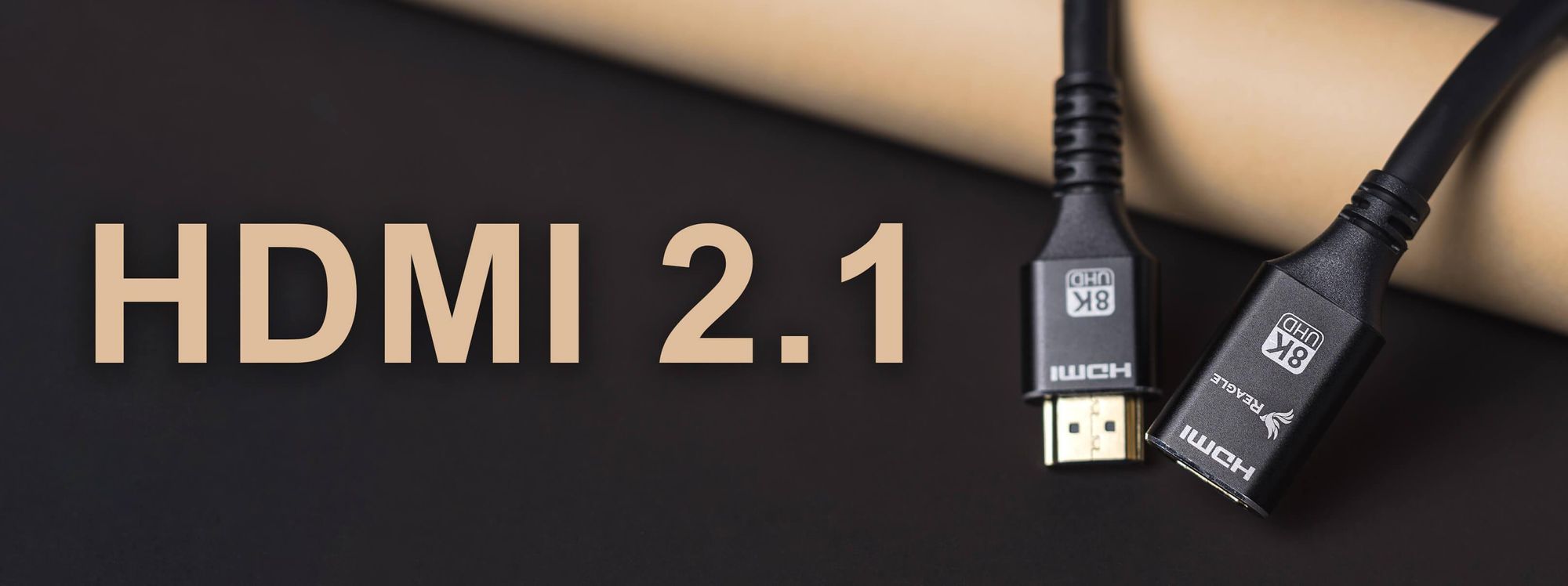 HDMI 2.1 Verlängerung 0.5m HDMI Extender Kabel 8K 60Hz 4K 120Hz für PS5 Xbox Series X Gaming Monitor PC RTX 4090 VRR G Sync 48Gbps Reagle Schwarz