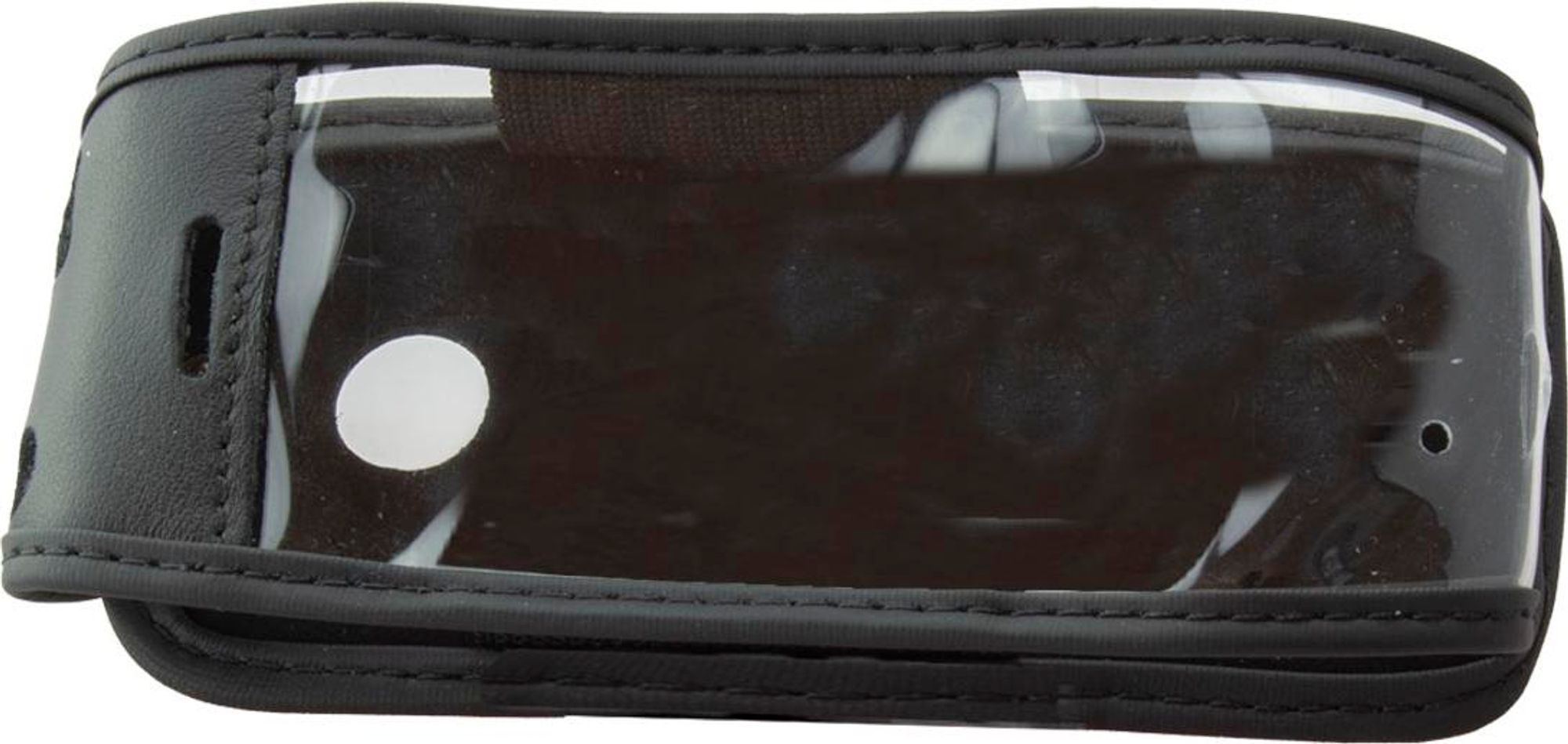 caseroxx Ledertasche mit Gürtelclip kompatibel mit Nokia 105/110 4G (2021, 2023, 2024) aus Echtleder, Tasche mit Gürtelclip und Sichtfenster  Bild 4