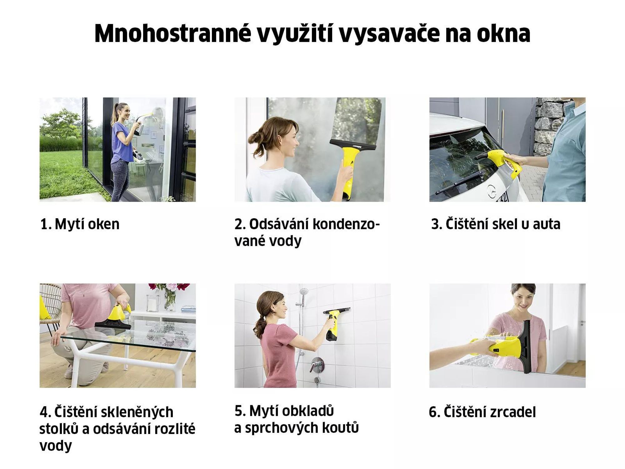 Okenní vysavač Kärcher WV 6 Plus Multi Edition 1.633-514.0