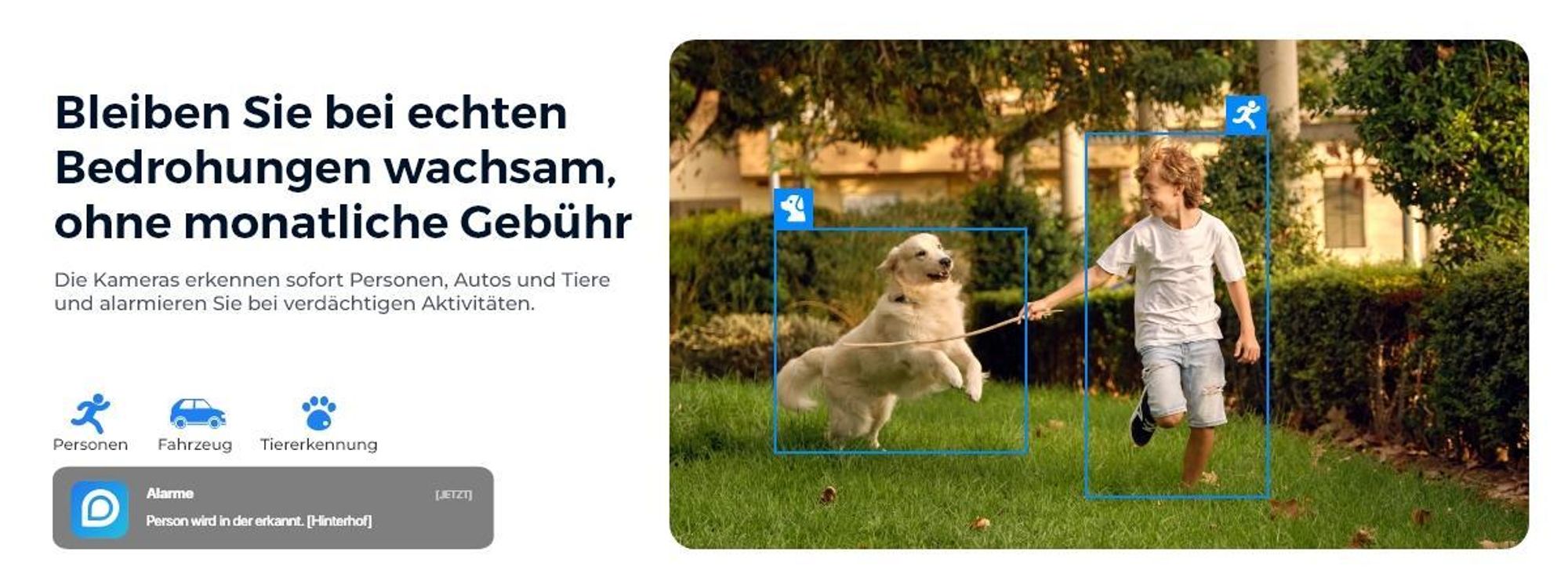 Reolink RLK8-810B4-A, 4X 4K 8MP PoE Überwachungskamera & 8-Kanal 2TB HDD PoE NVR, 24/7 Aufnahme Innen & Außen, Personen/Fahrzeug/Tiererkennung, IP67